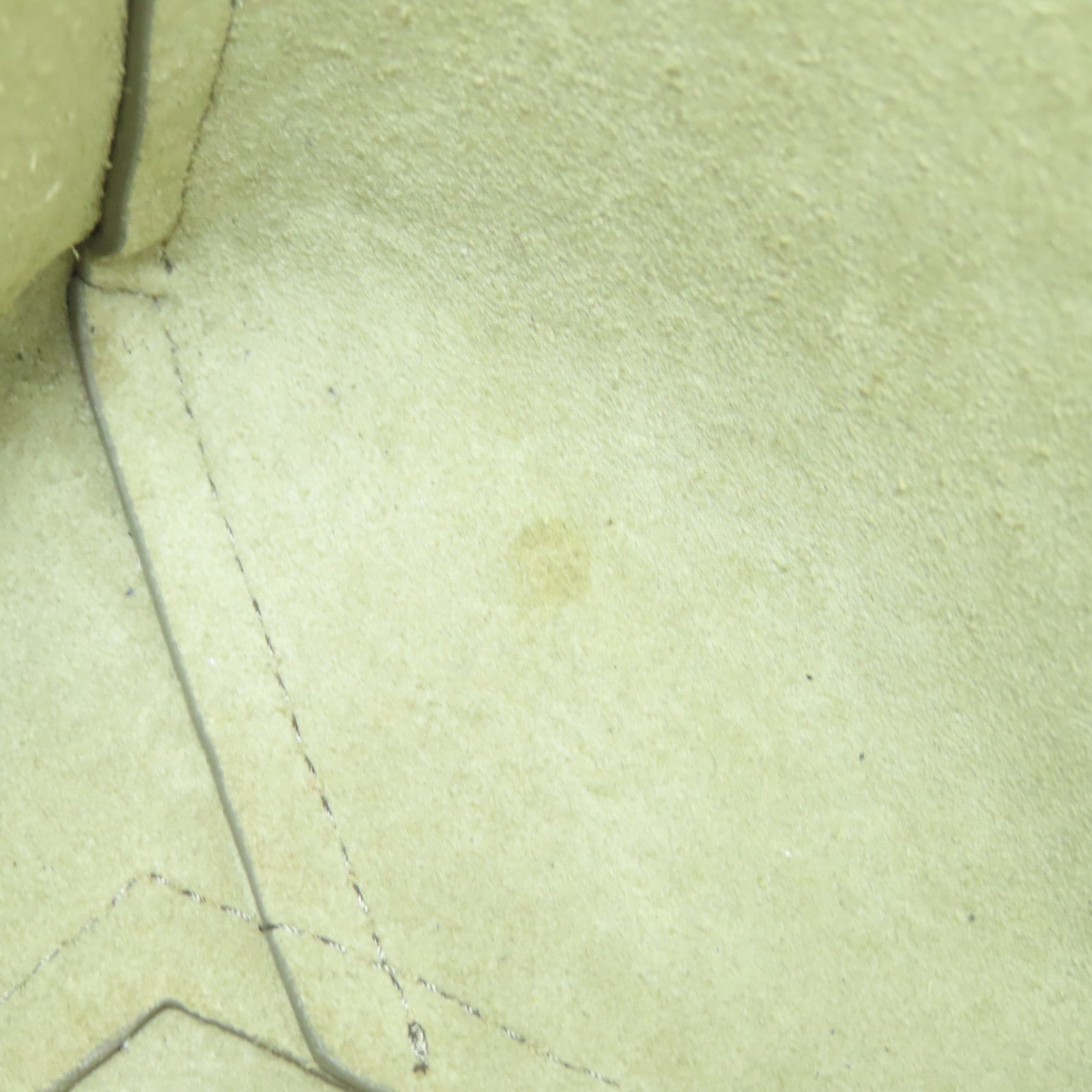 CELINE Cowhide Leather Small Sangle Bucket Gold Buckle Shoulder Bag Beige