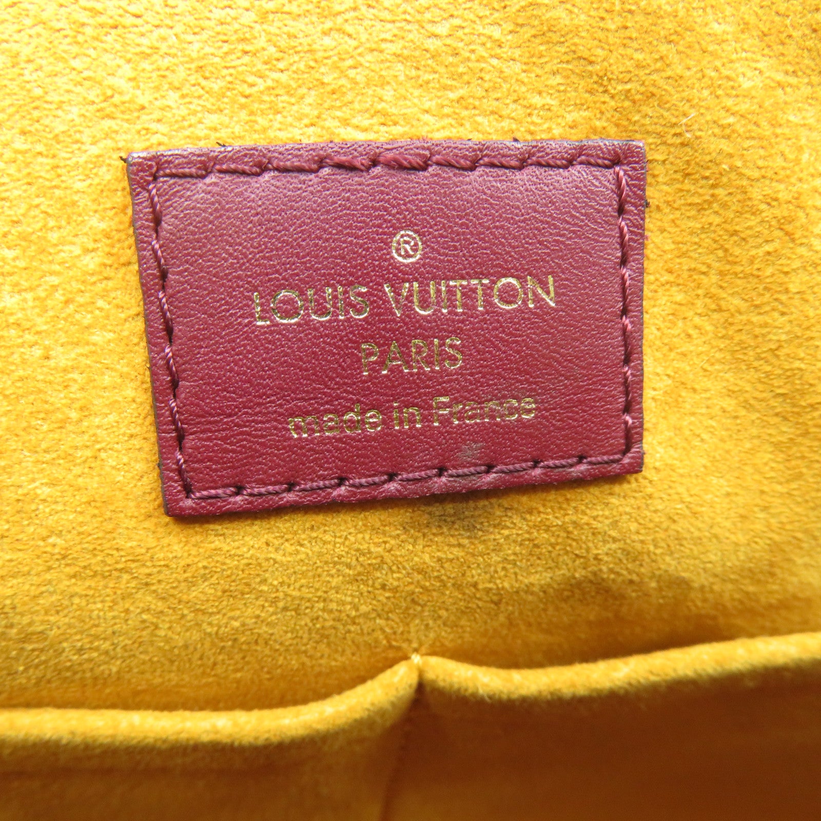 LOUIS VUITTON Monogram Tuileries金扣手挽肩背兩用袋啡色/深藍色