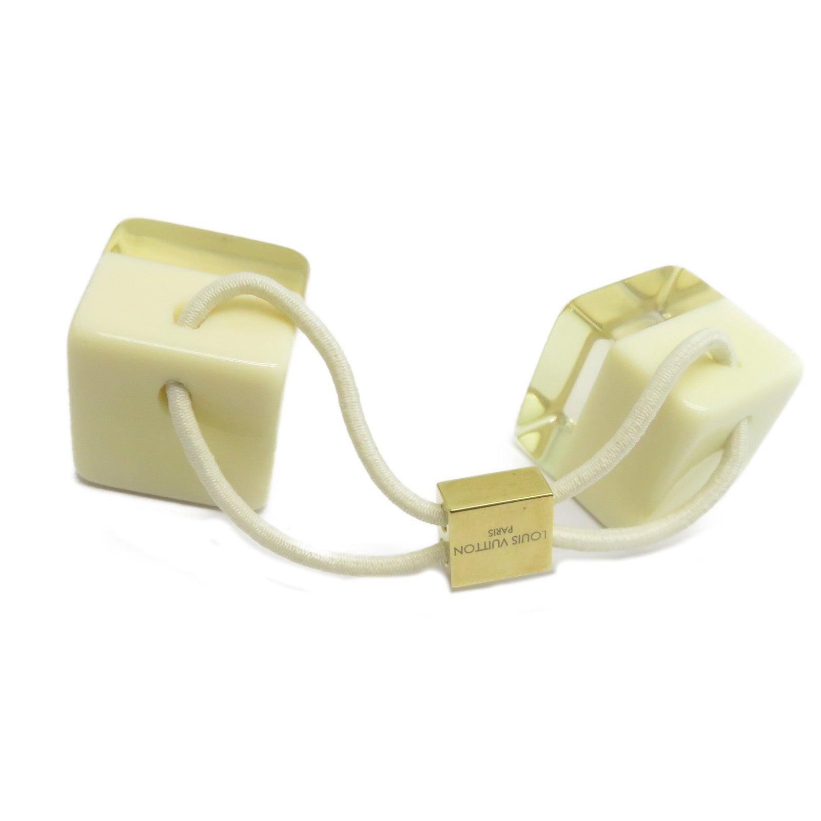 🕚限時優惠🕚LOUIS VUITTON PVC Hair Cube髮圈白色/藍色