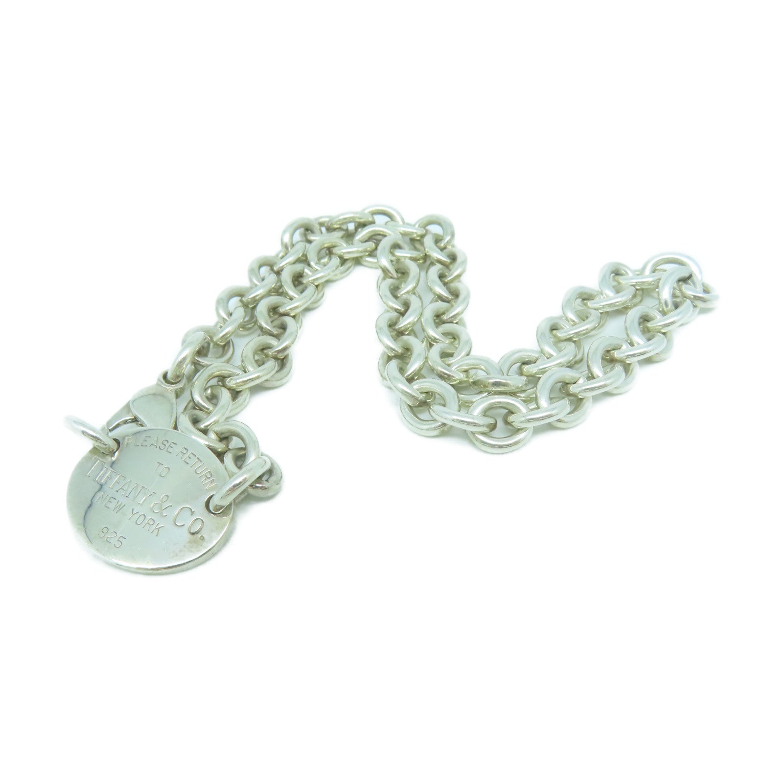 TIFFANY＆CO 925純銀Necklace項鍊銀色