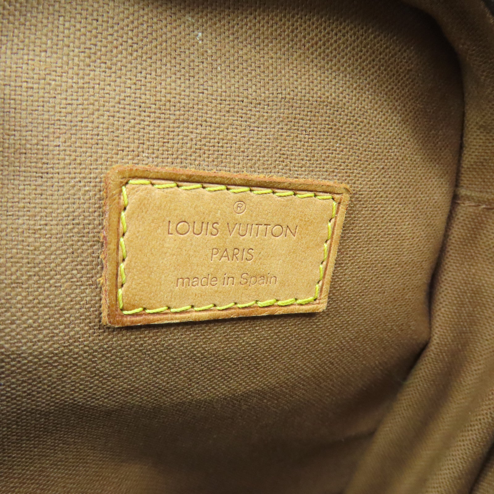 LOUIS VUITTON Monogram Pochette Gange金扣肩背袋啡色