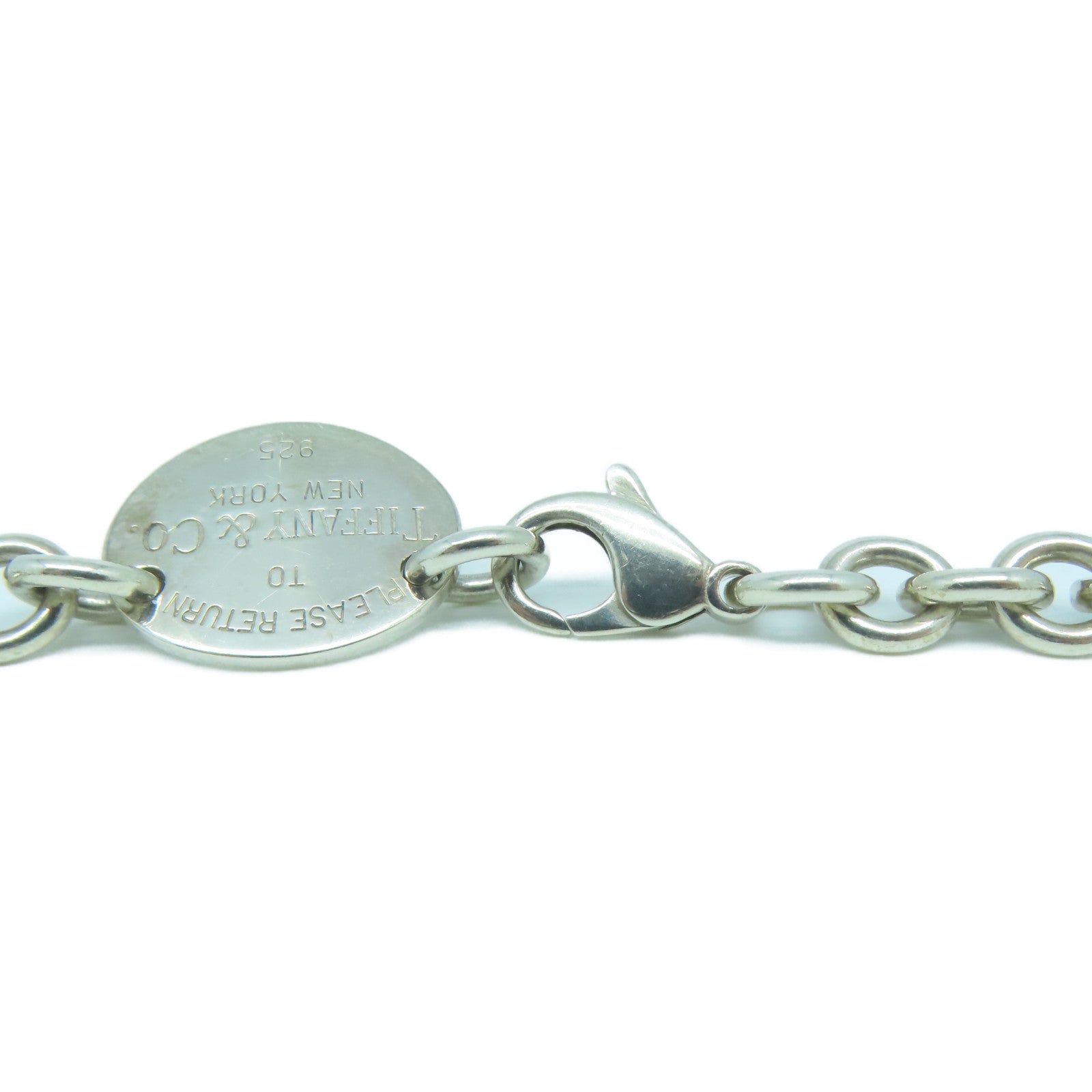 TIFFANY＆CO 925純銀Necklace項鍊銀色