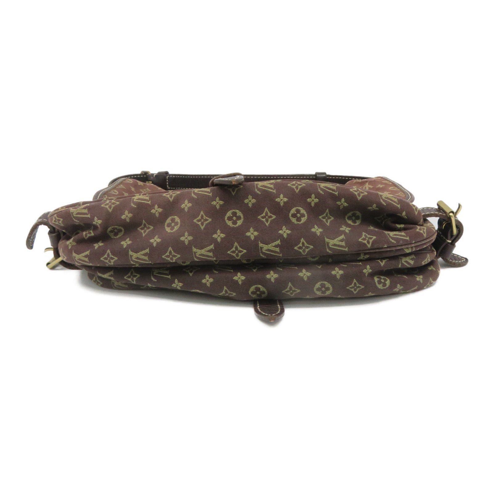 LOUIS VUITTON 【激減優惠】Monogram Mini Saumur 30金扣鏈帶肩背袋啡色