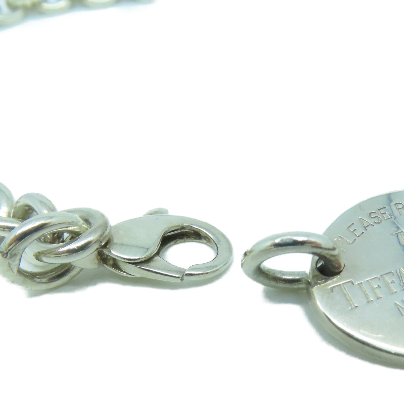 TIFFANY＆CO 925純銀Necklace項鍊銀色