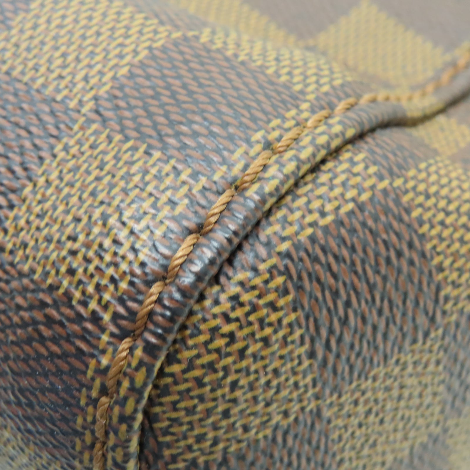 LOUIS VUITTON Damier Portobello金扣肩背袋棕色