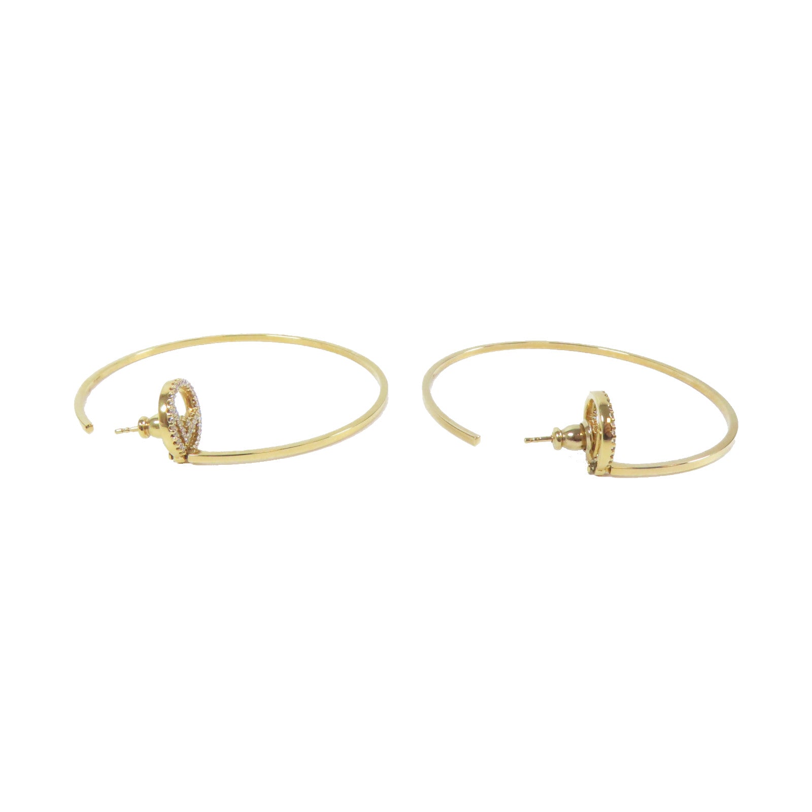 FENDI 金屬Earrings耳環金色