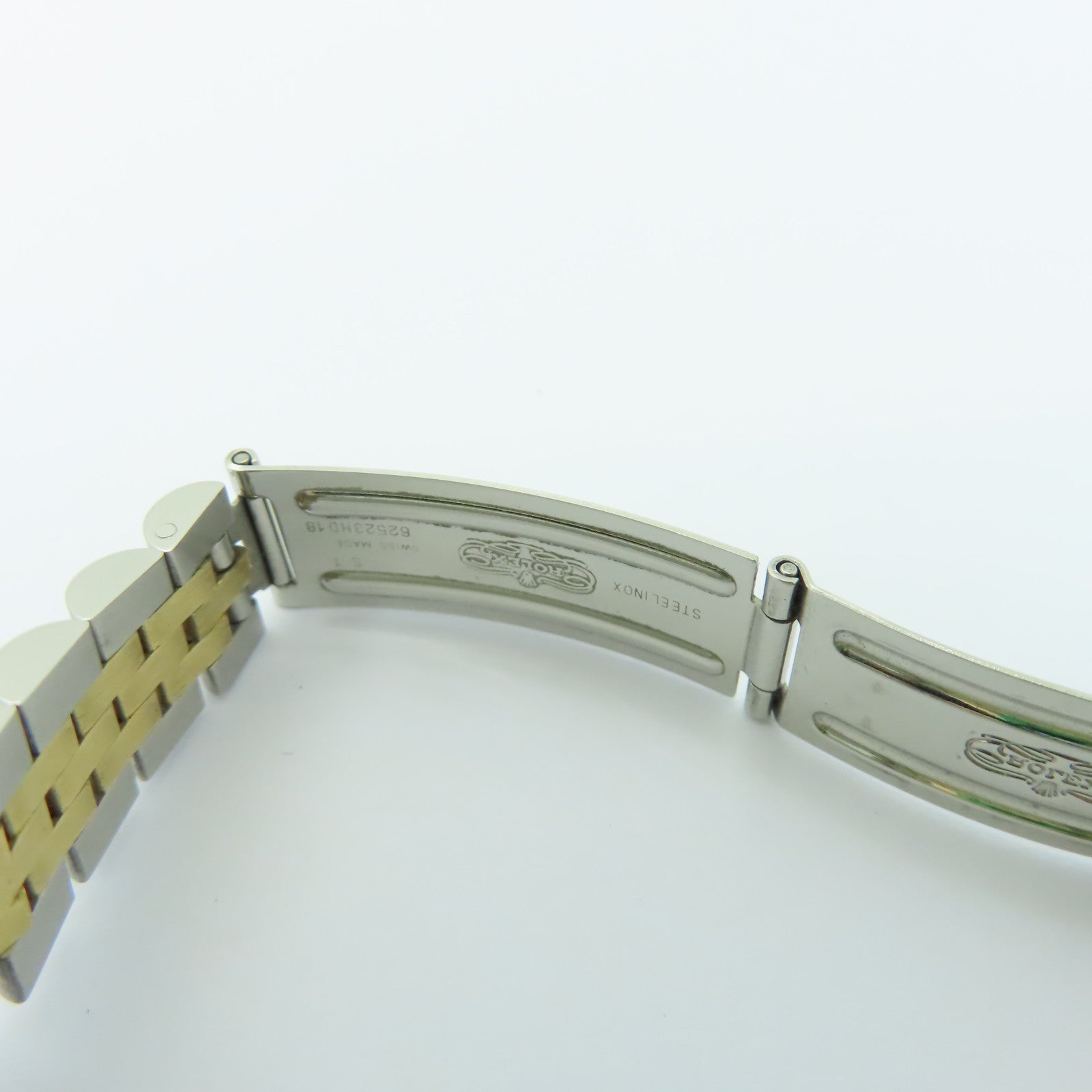 ROLEX Datejust 18K黄金/不鏽鋼手錶自動機芯酒紅色