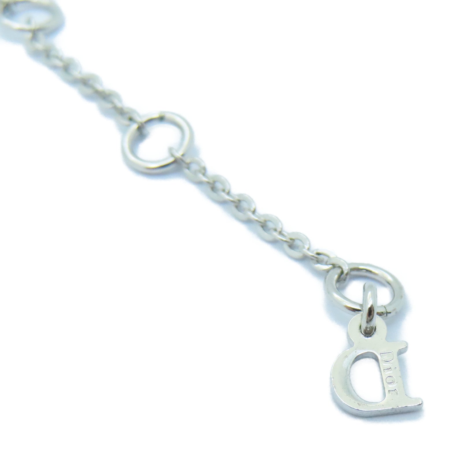 Dior 金屬Heart Necklace項鍊銀色