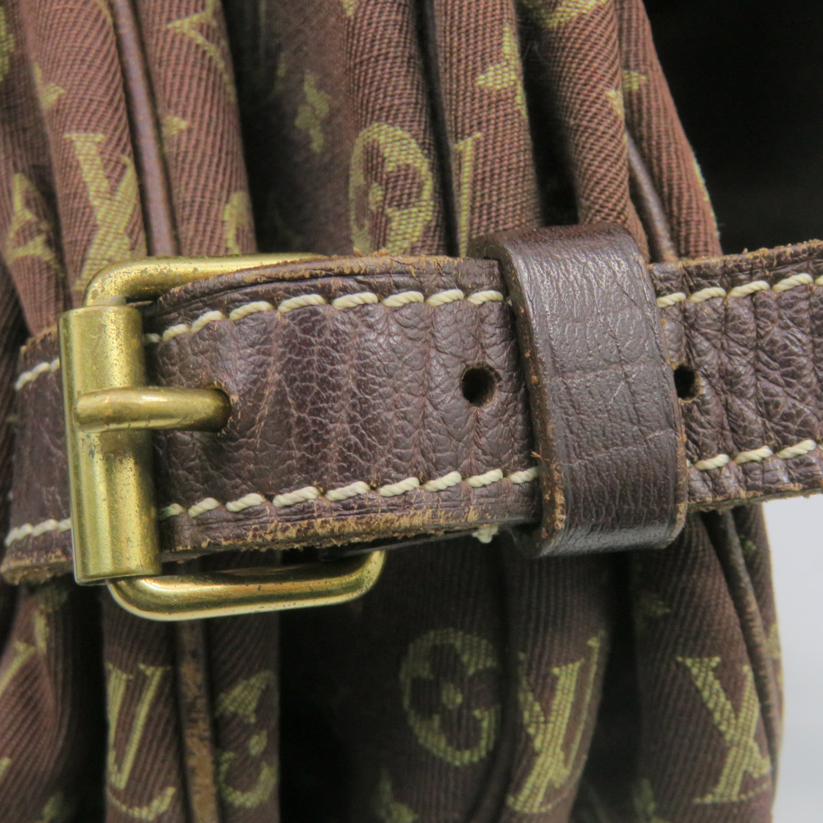 LOUIS VUITTON 【激減優惠】Monogram Mini Saumur 30金扣鏈帶肩背袋啡色