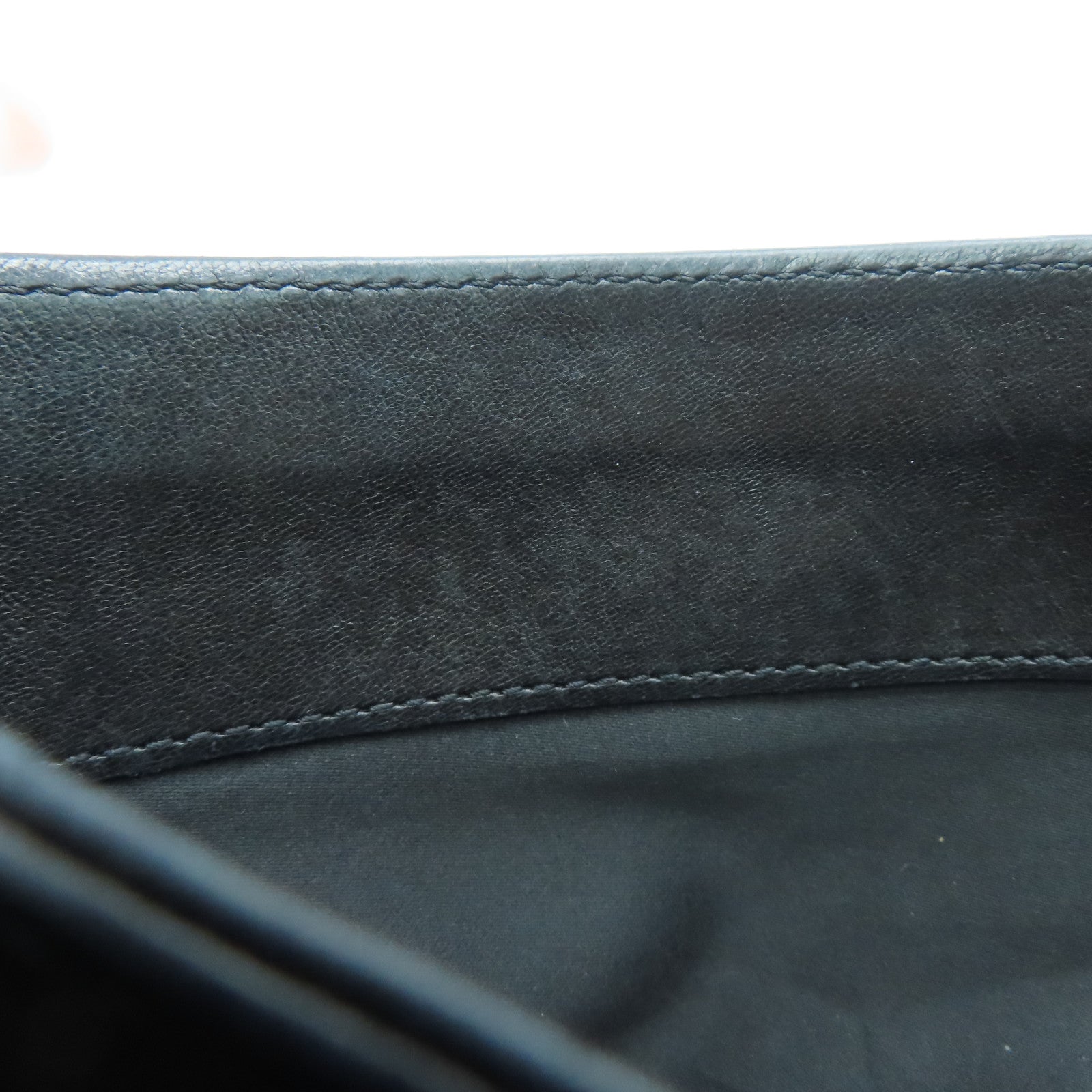 CHANEL 漆皮皮革Chain Shoulder Bag銀扣鏈帶肩背袋黑色