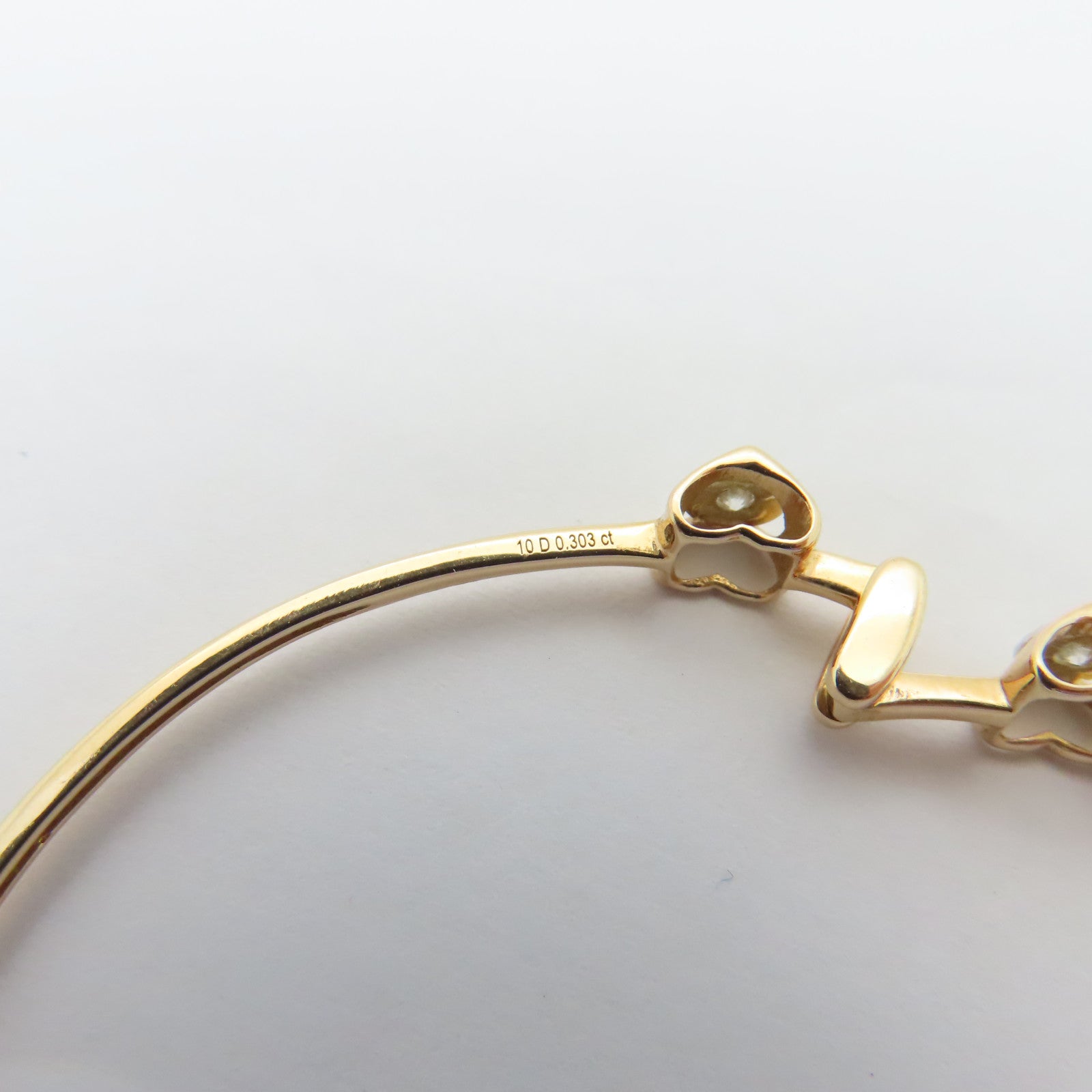 JEWELRY 18K Rose Gold Diamond Bracelet 0.303ct Diamond Bracelet