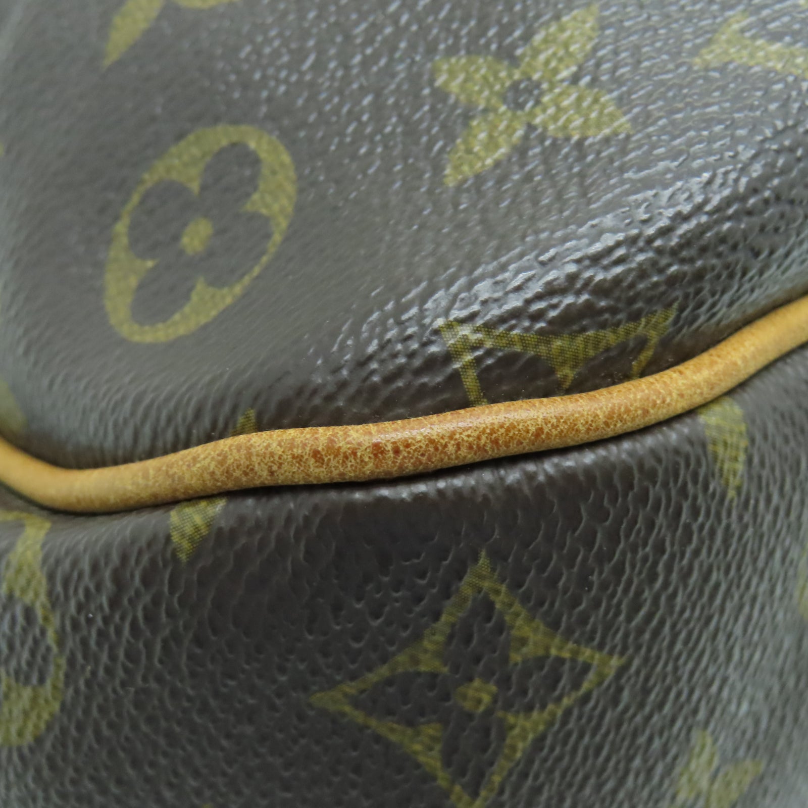 LOUIS VUITTON Monogram Galliera PM金扣肩背袋棕色