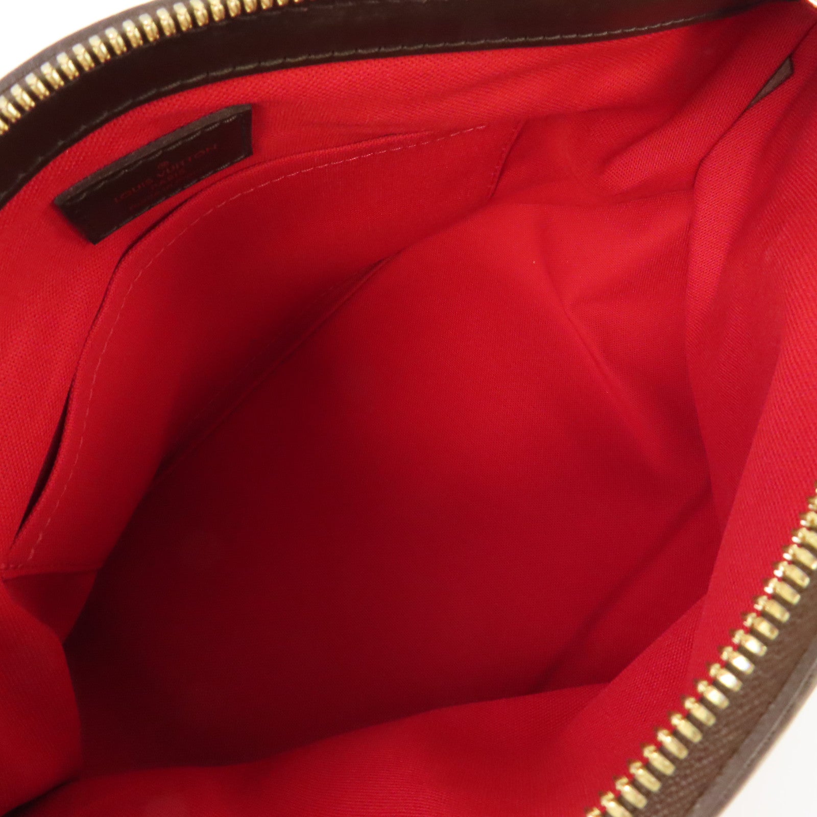 LOUIS VUITTON Damier Verona PM Hand Bag金扣手挽袋啡色