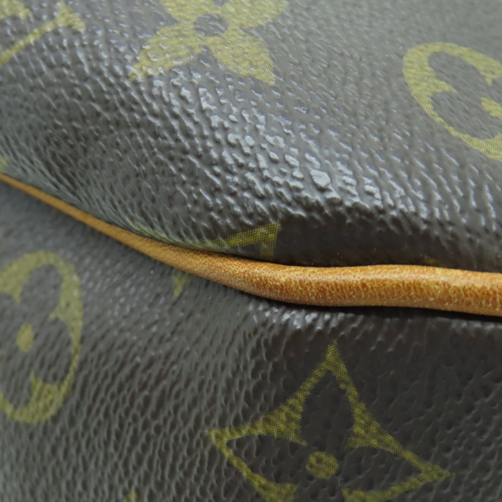 LOUIS VUITTON Monogram Galliera PM金扣肩背袋棕色