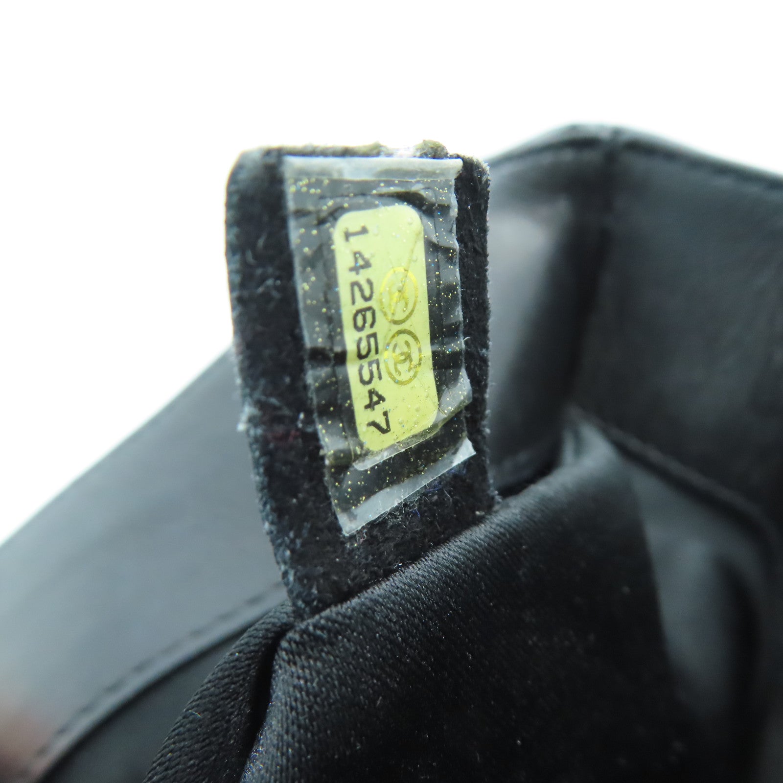 CHANEL 漆皮皮革Chain Shoulder Bag銀扣鏈帶肩背袋黑色
