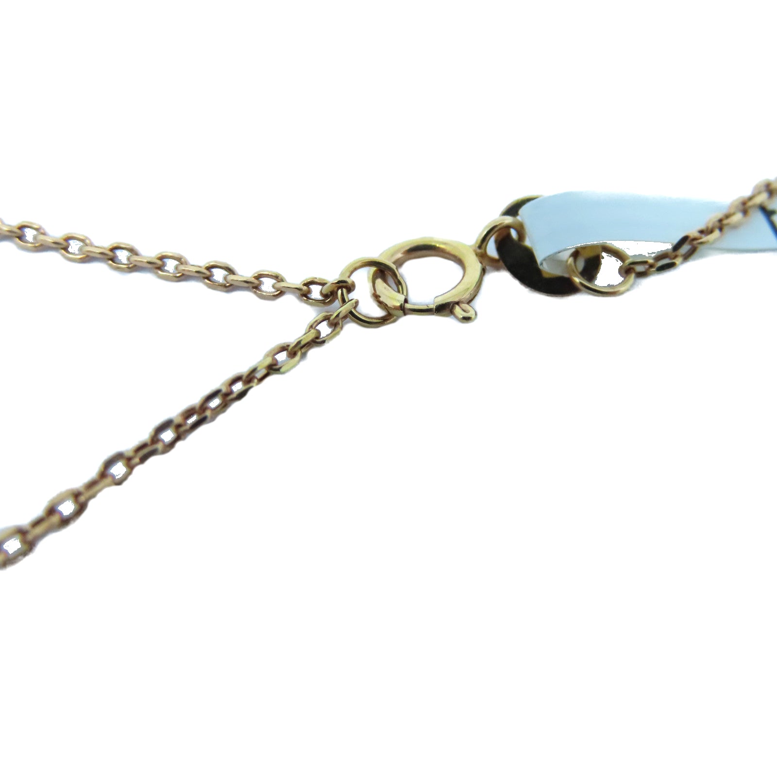 JEWELRY 【激减优惠】K18玫瑰金PinkSapphire Necklace 0.69ct蓝宝石/0.15ct钻石项链