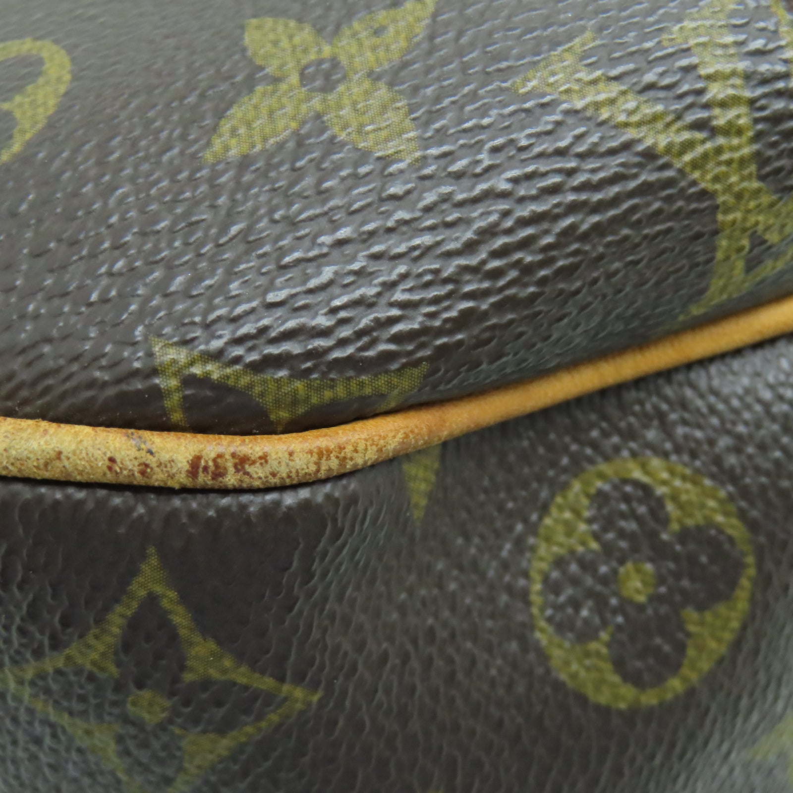 LOUIS VUITTON Monogram Galliera PM金扣肩背袋棕色