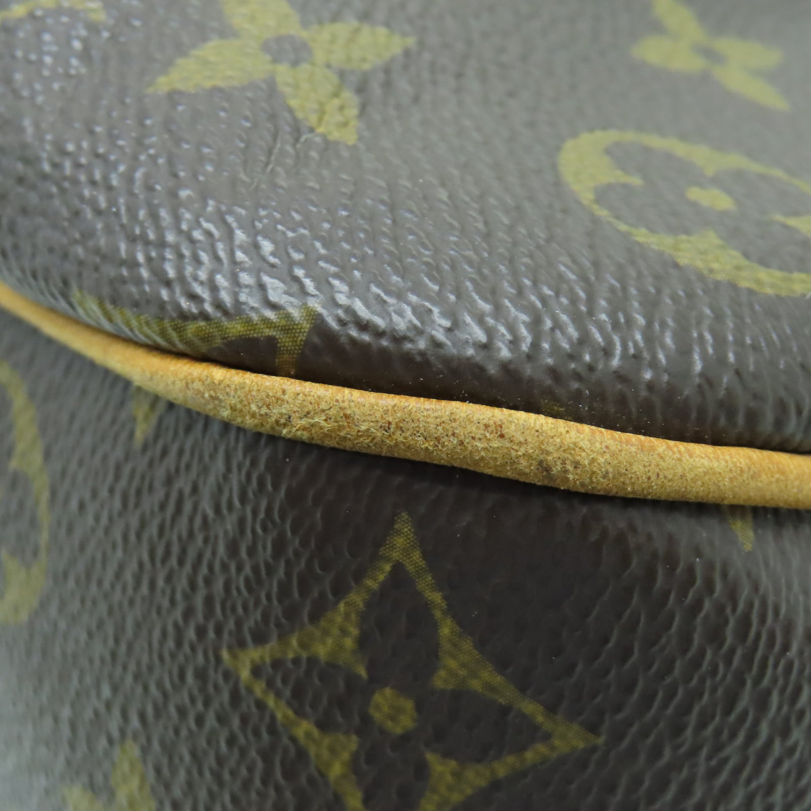 LOUIS VUITTON Monogram Galliera PM金扣肩背袋棕色
