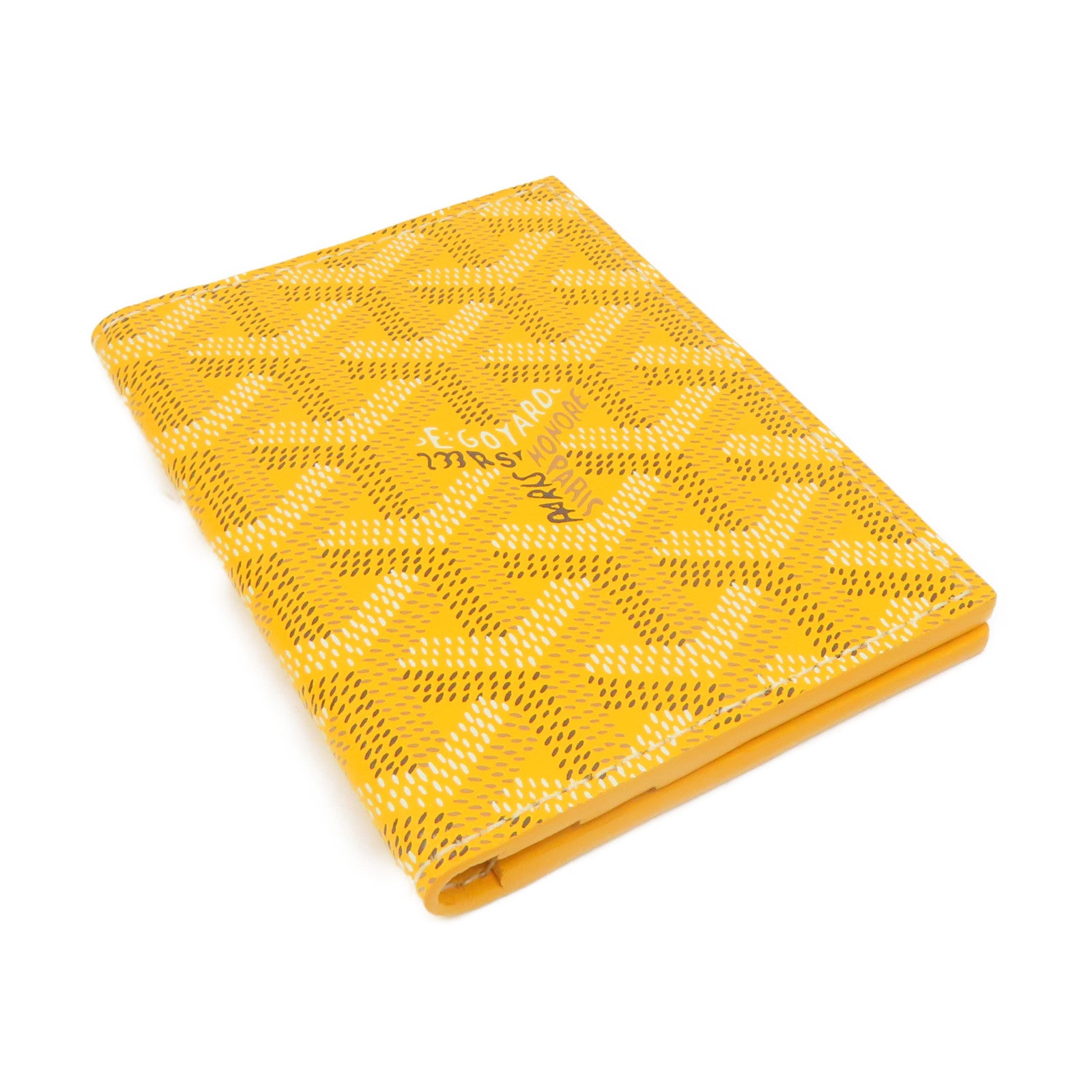 GOYARD PVC Card Case yellow