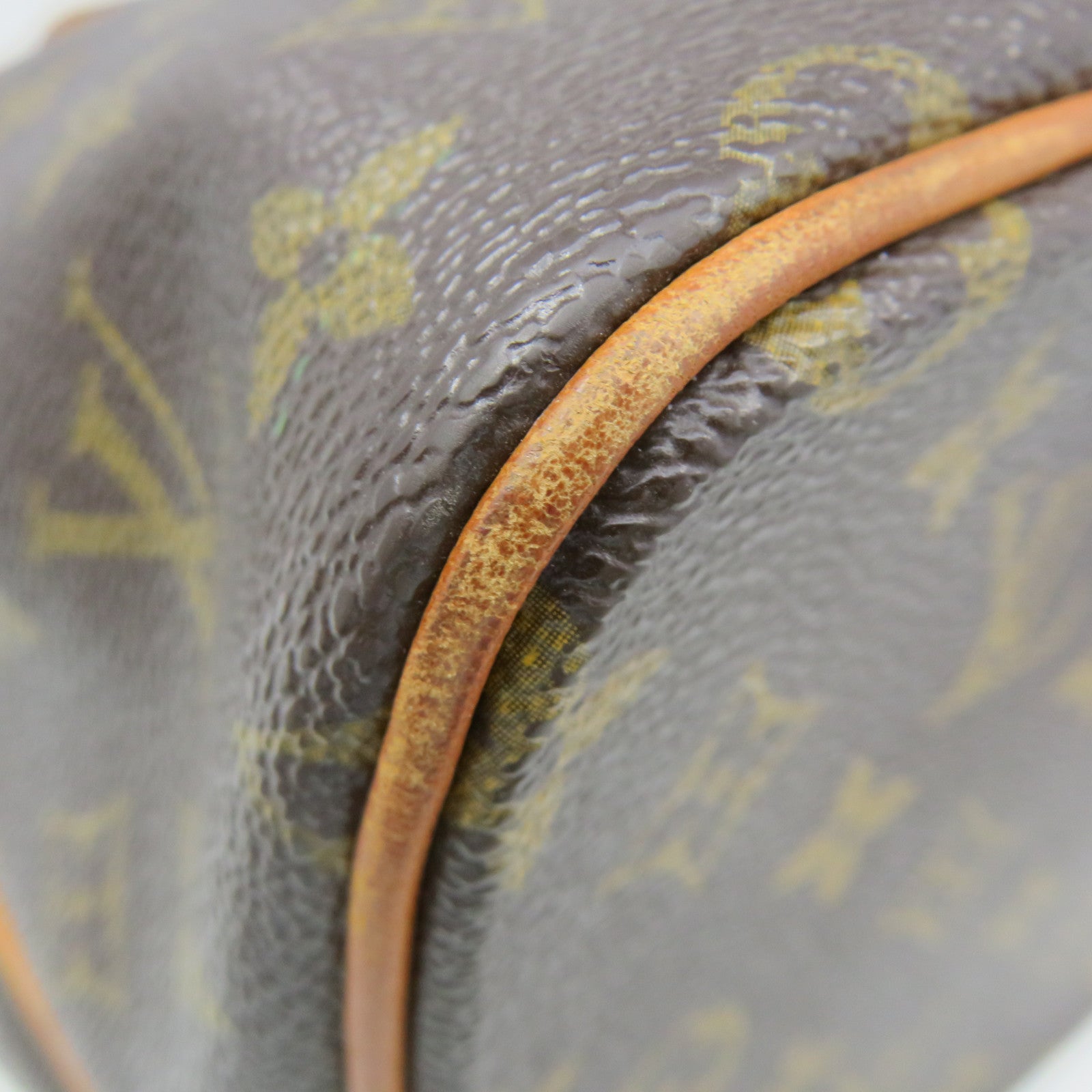 LOUIS VUITTON Monogram Palermo PM 2Way Shoulder Bag Brown