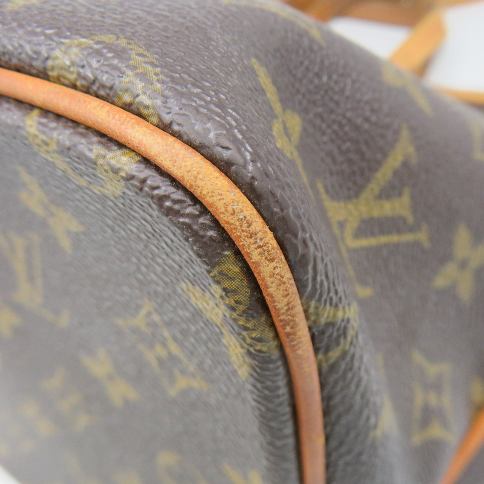 LOUIS VUITTON Monogram Palermo PM 2Way Shoulder Bag Brown