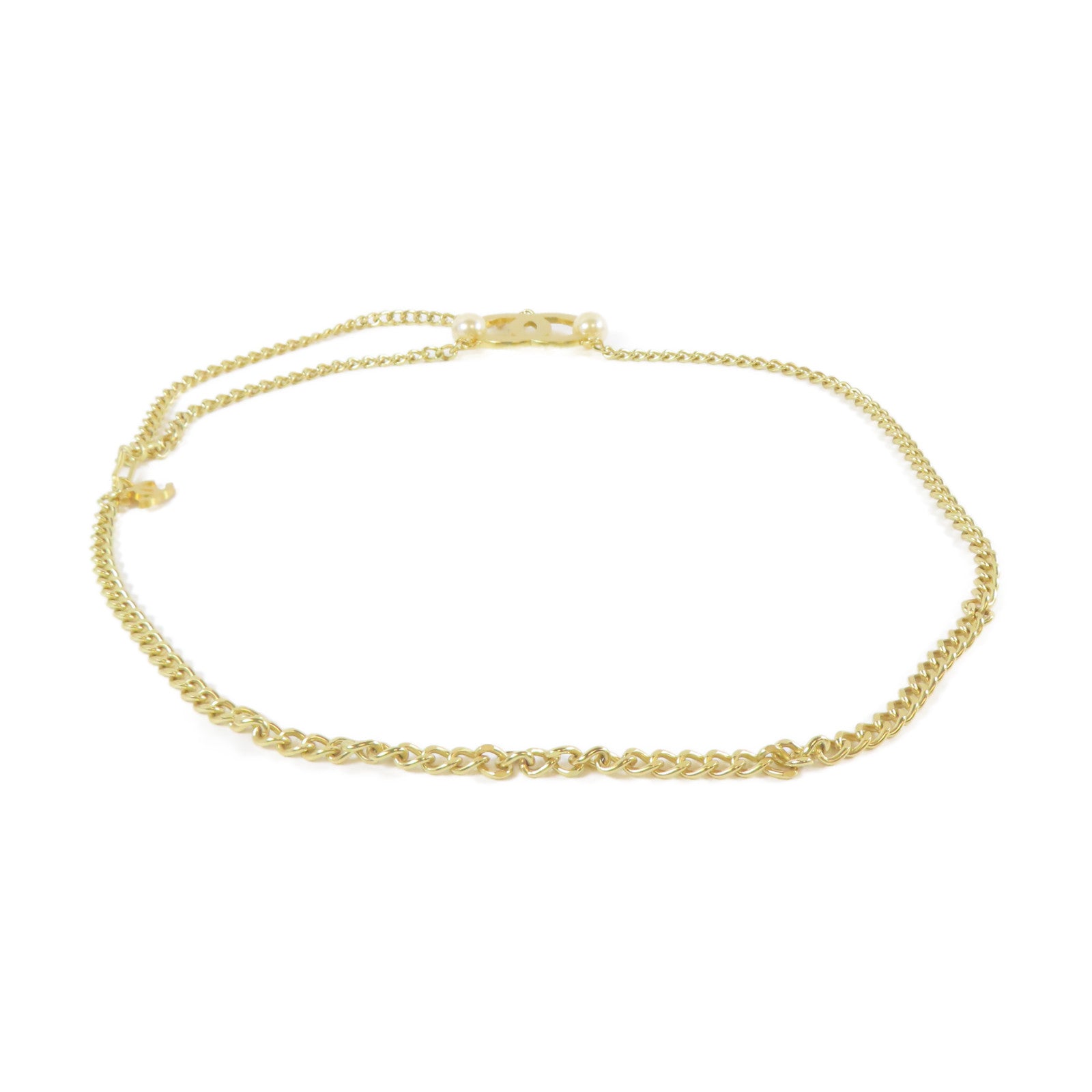 CHANEL 金屬Chain Belt腰帶金色