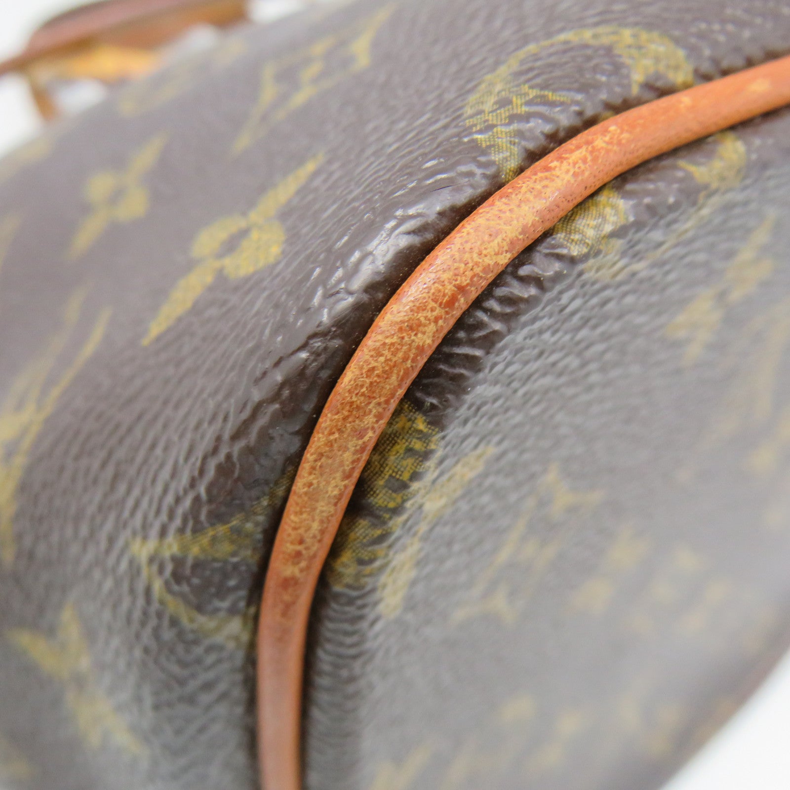LOUIS VUITTON Monogram Palermo PM 2Way Shoulder Bag Brown