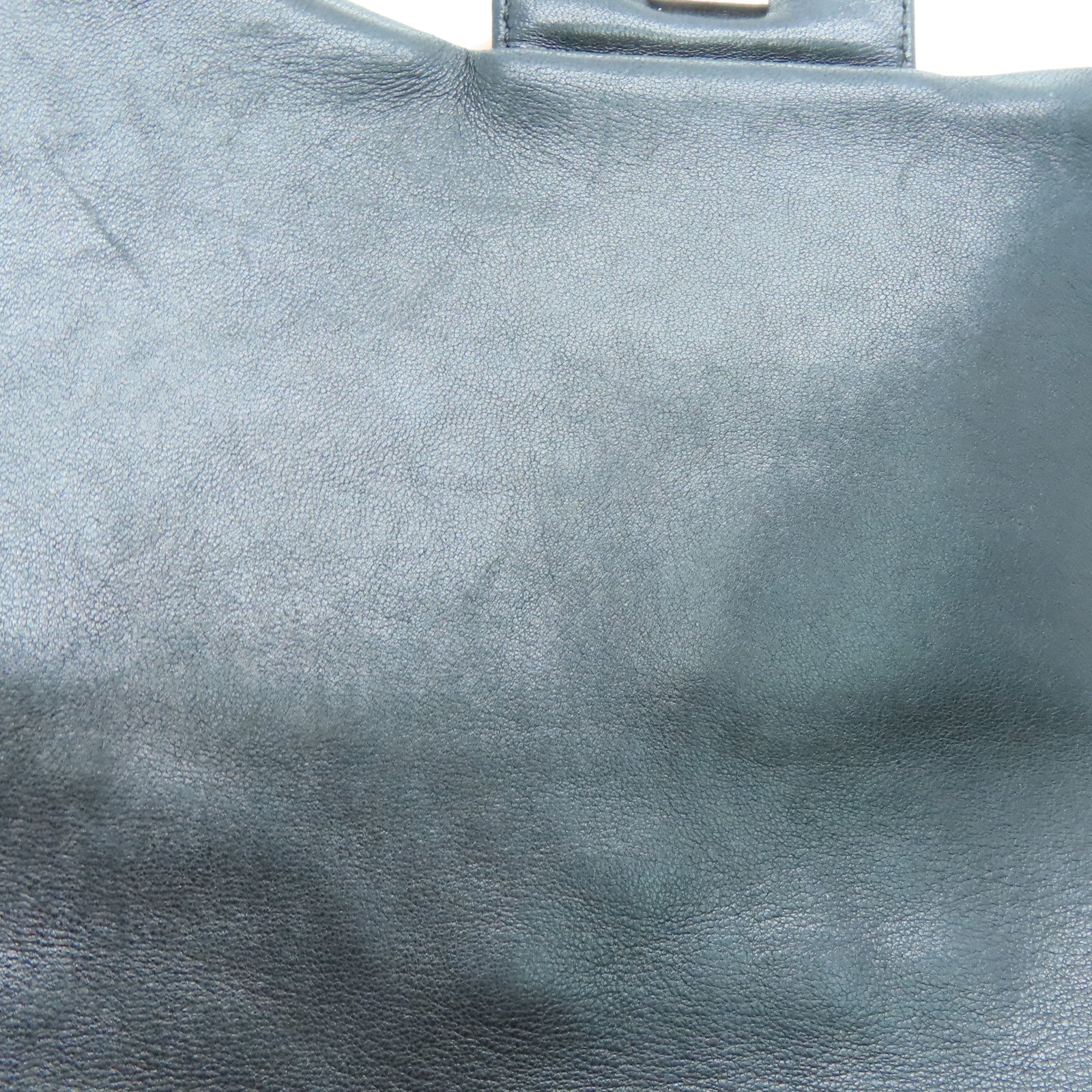 CHANEL 漆皮皮革Chain Shoulder Bag銀扣鏈帶肩背袋黑色