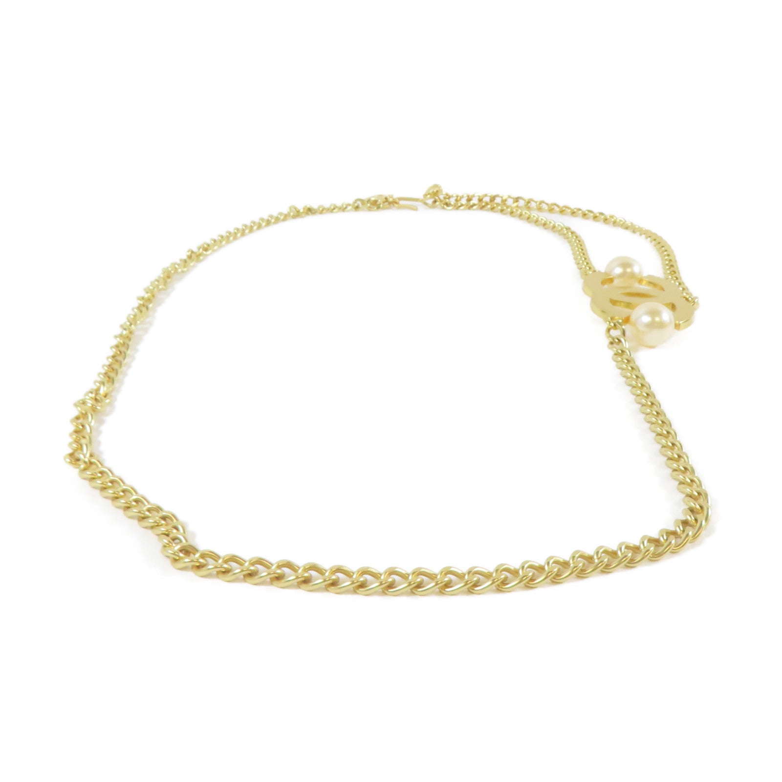 CHANEL 金屬Chain Belt腰帶金色