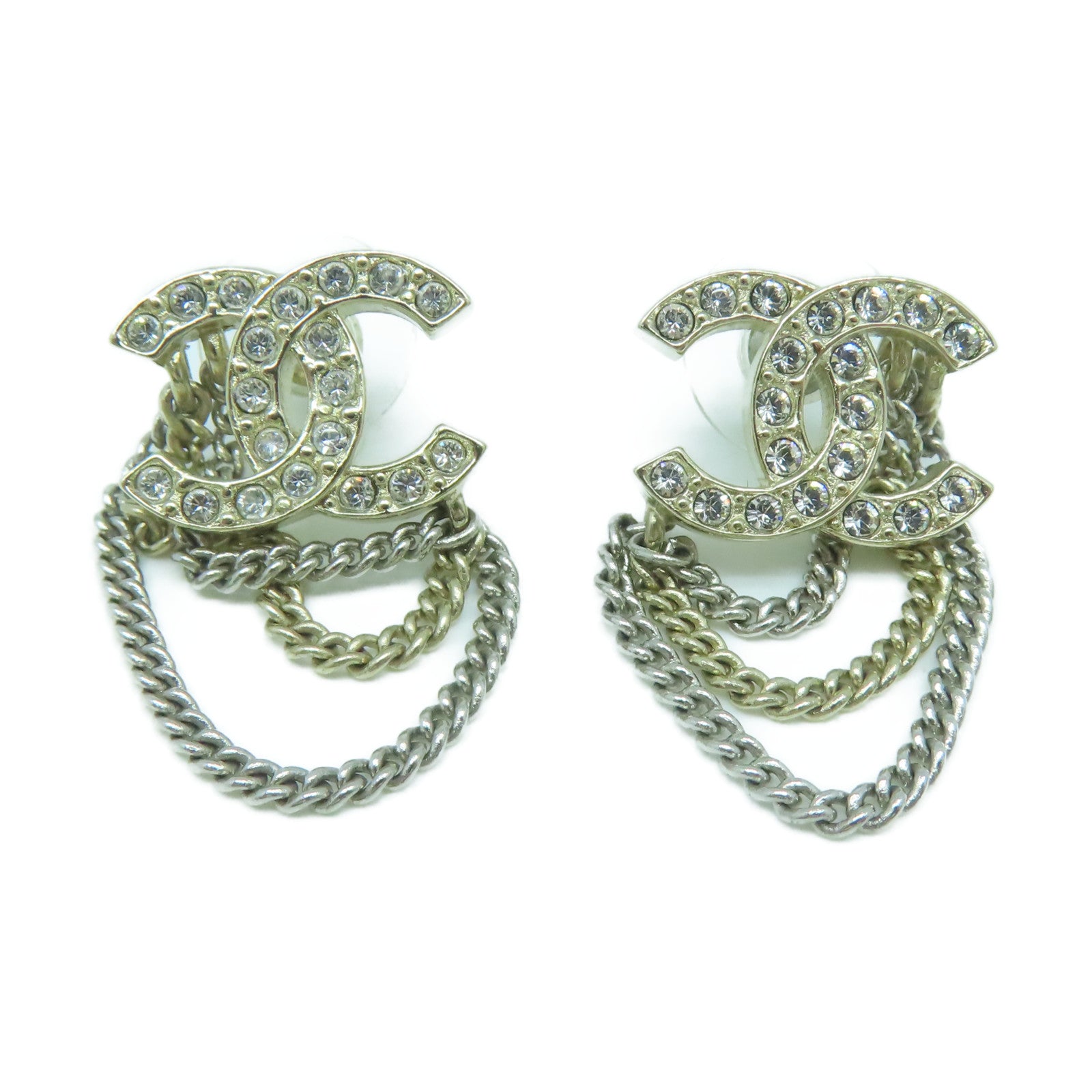 CHANEL 金屬Earrings耳環金色