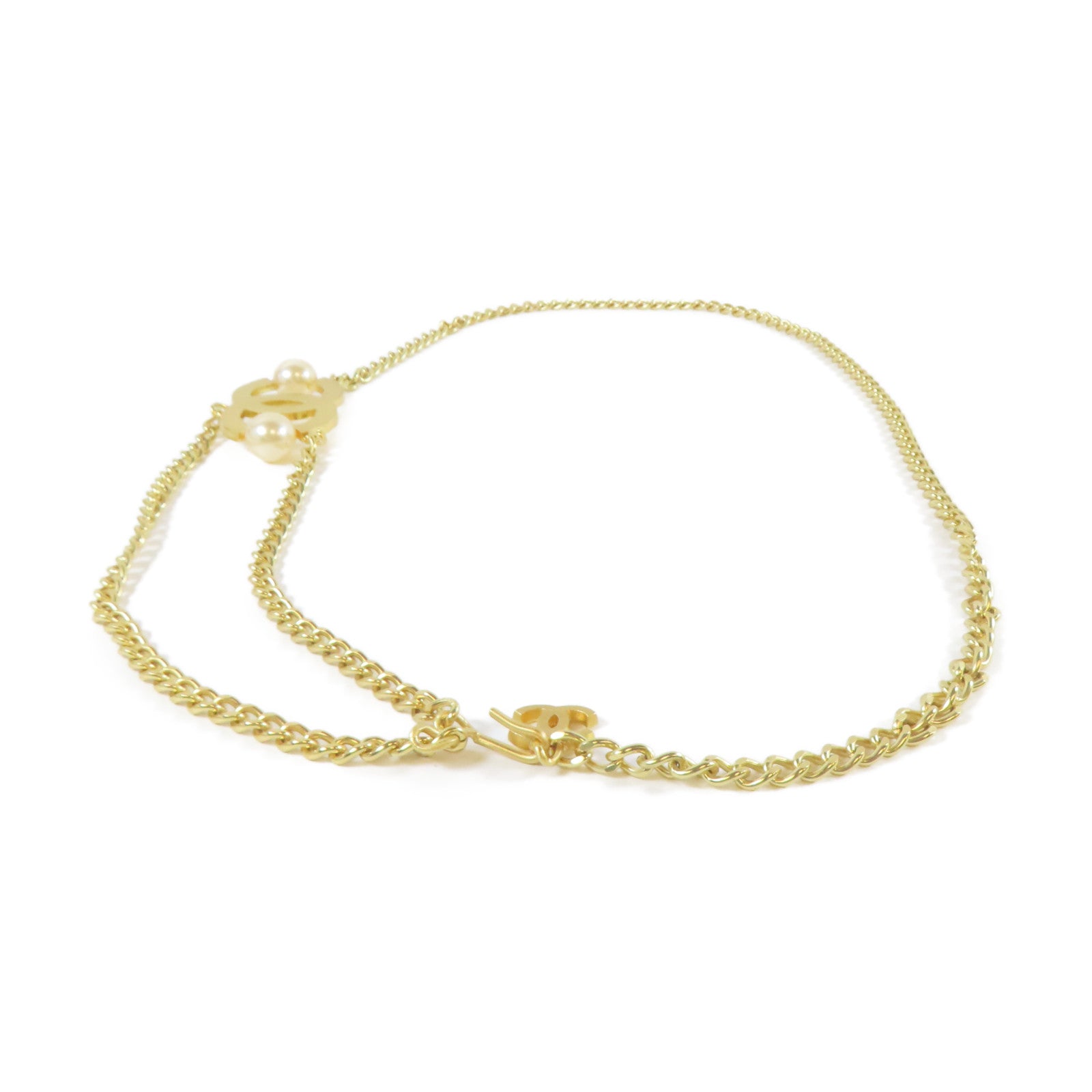 CHANEL 金屬Chain Belt腰帶金色