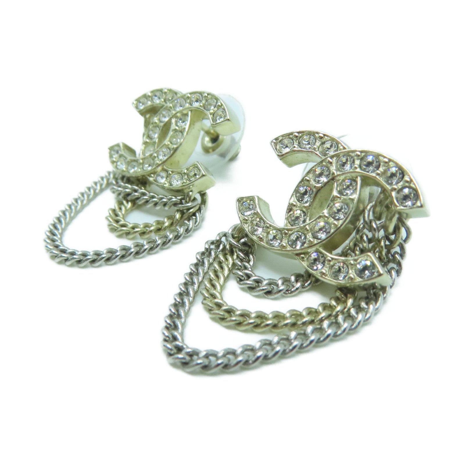 CHANEL 金屬Earrings耳環金色