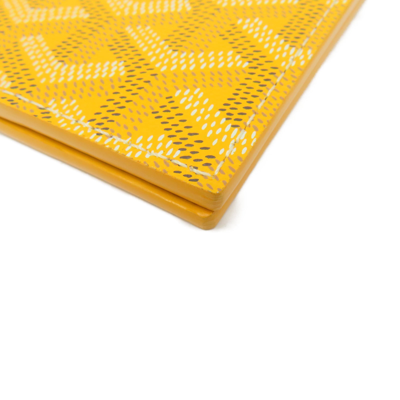 GOYARD PVC Card Case yellow