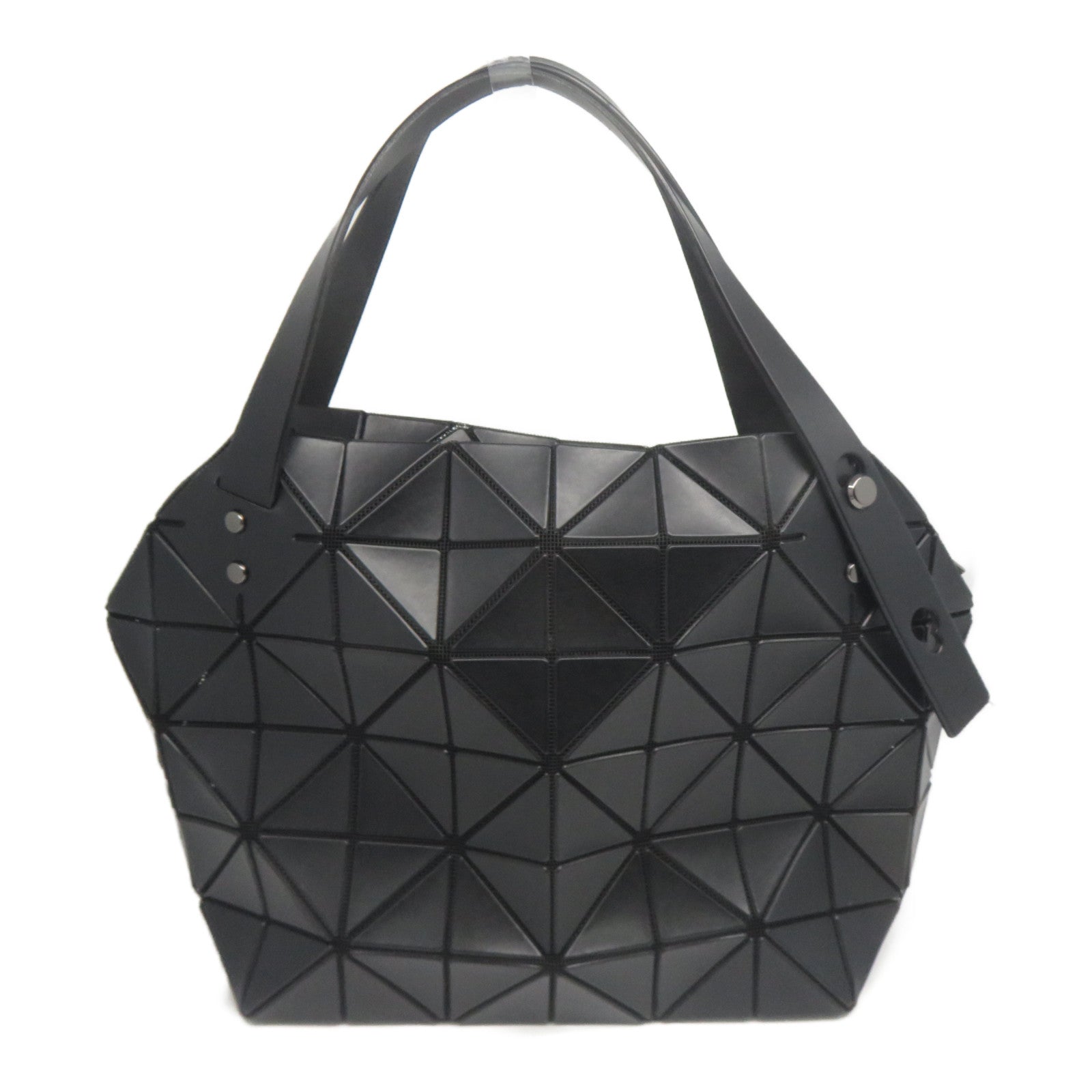 ISSEY MIYAKE PVC Bao Bao ISSEY MIYAKE Boston手挽袋黑色