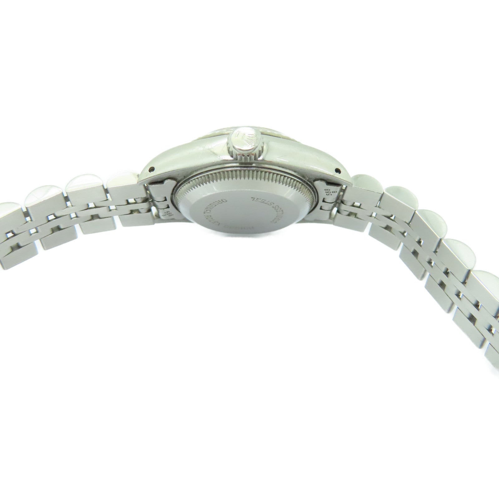 ROLEX Datejust 18K白金/不鏽鋼手錶自動機芯白色