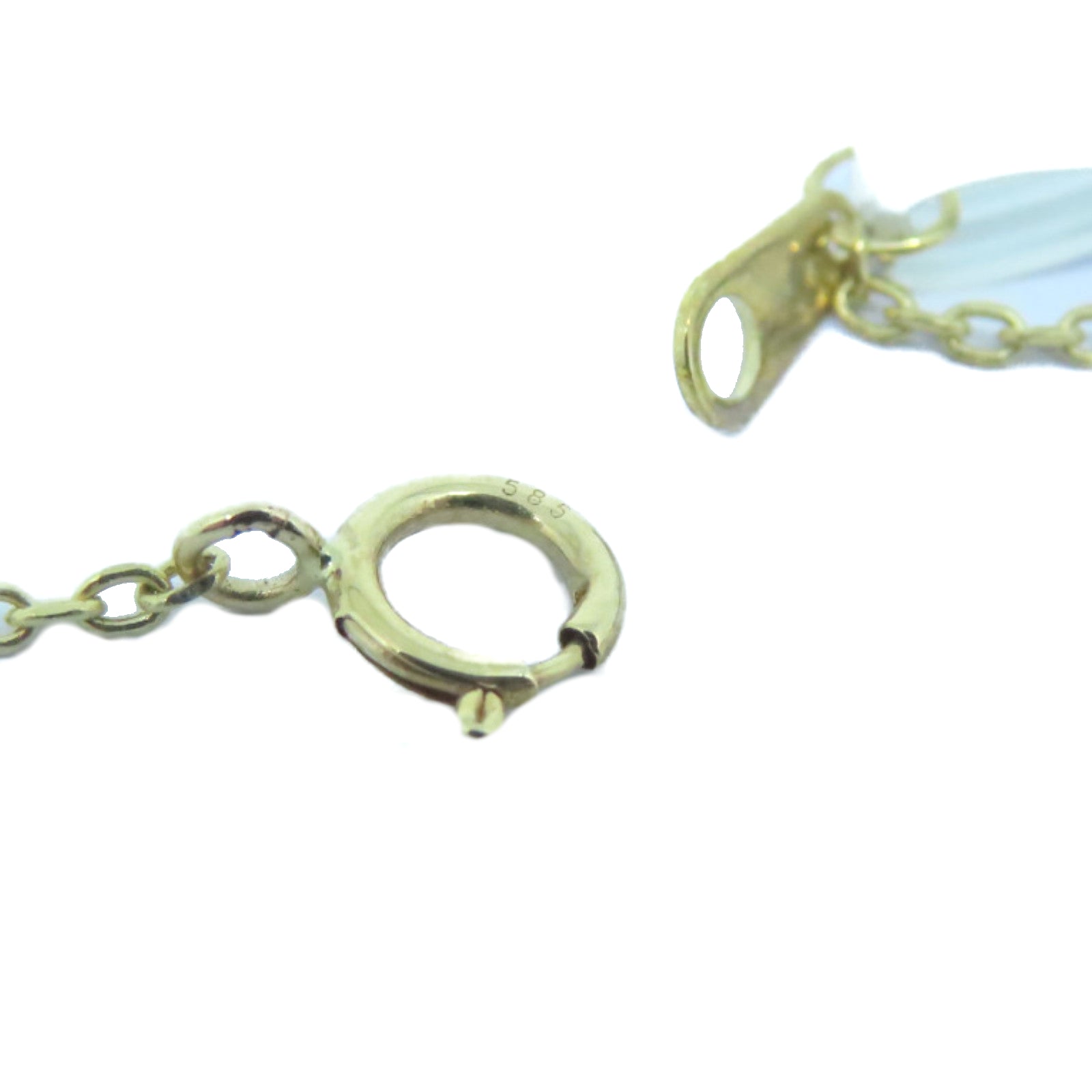 JEWELRY 【激減優惠】K14黃金Ruby Necklace 1.00ct紅寶石/0.15ct鑽石項鍊