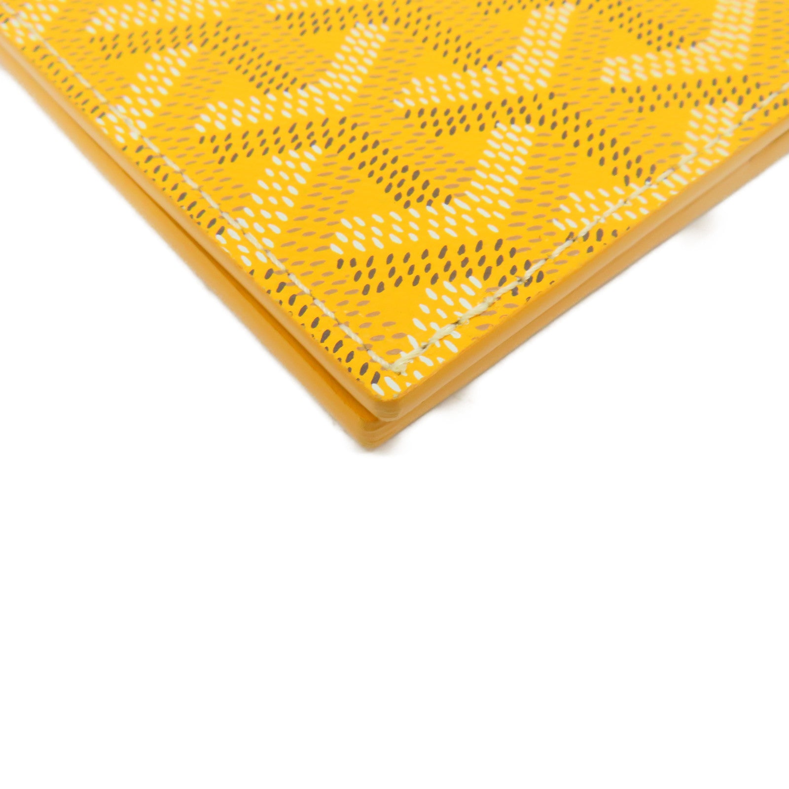 GOYARD PVC Card Case yellow