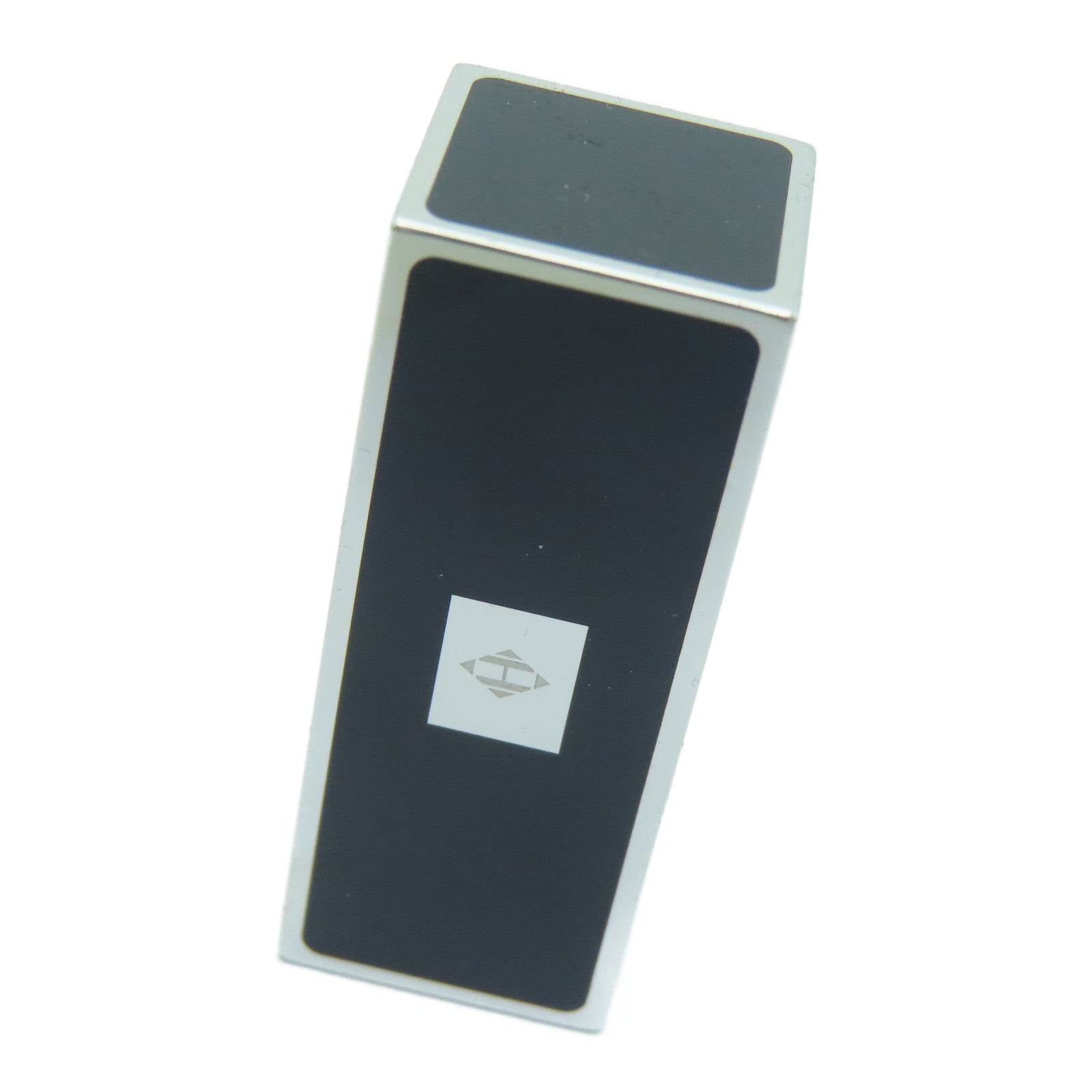 HERMES [Sharp Discount] Metal Sacarf Ring Black/Silver