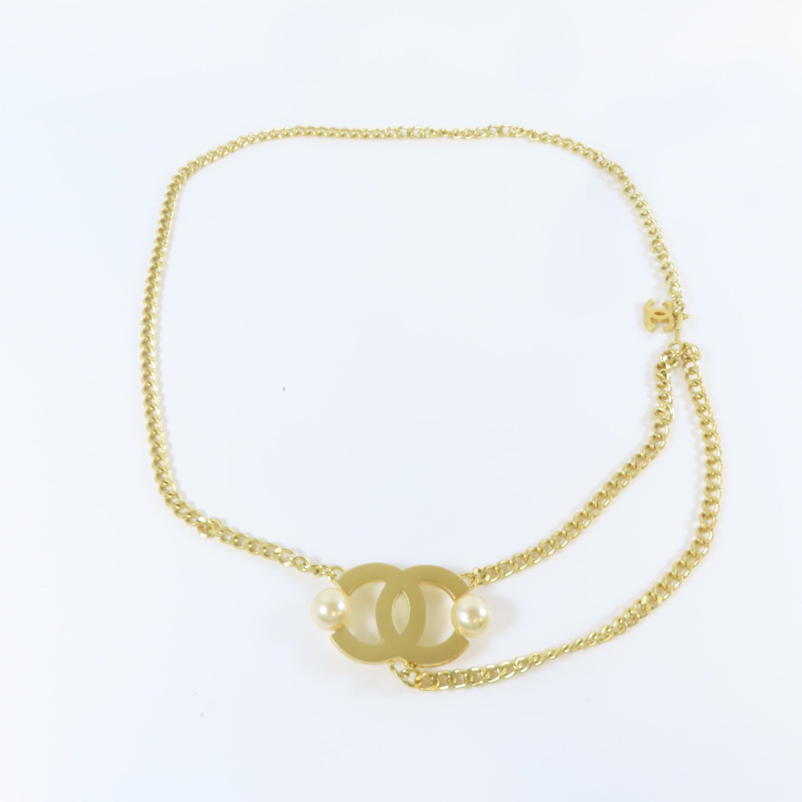 CHANEL 金屬Chain Belt腰帶金色