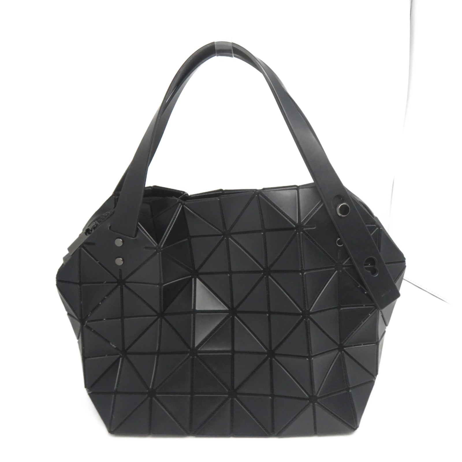 ISSEY MIYAKE PVC Bao Bao ISSEY MIYAKE Boston手挽袋黑色