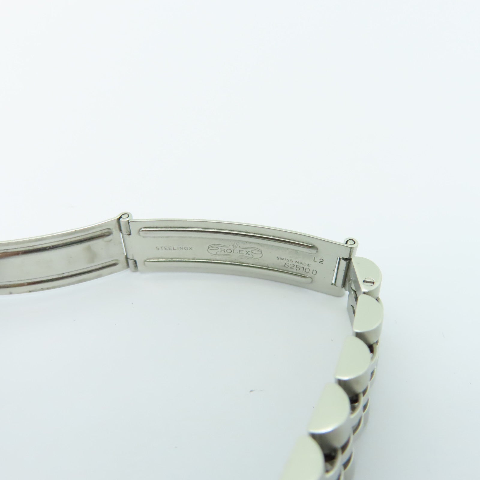 ROLEX Datejust 18K白金/不鏽鋼手錶自動機芯白色