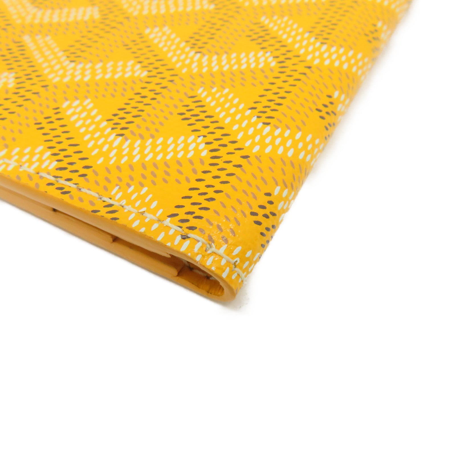 GOYARD PVC Card Case yellow