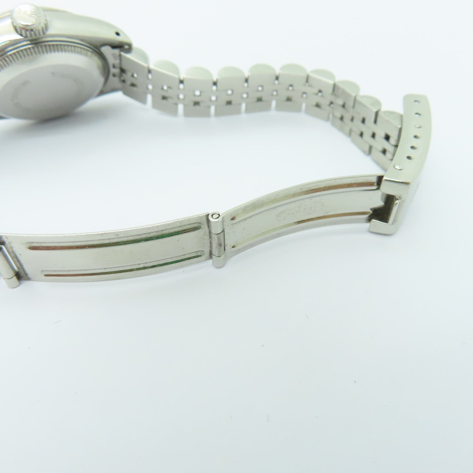 ROLEX Datejust 18K白金/不鏽鋼手錶自動機芯白色