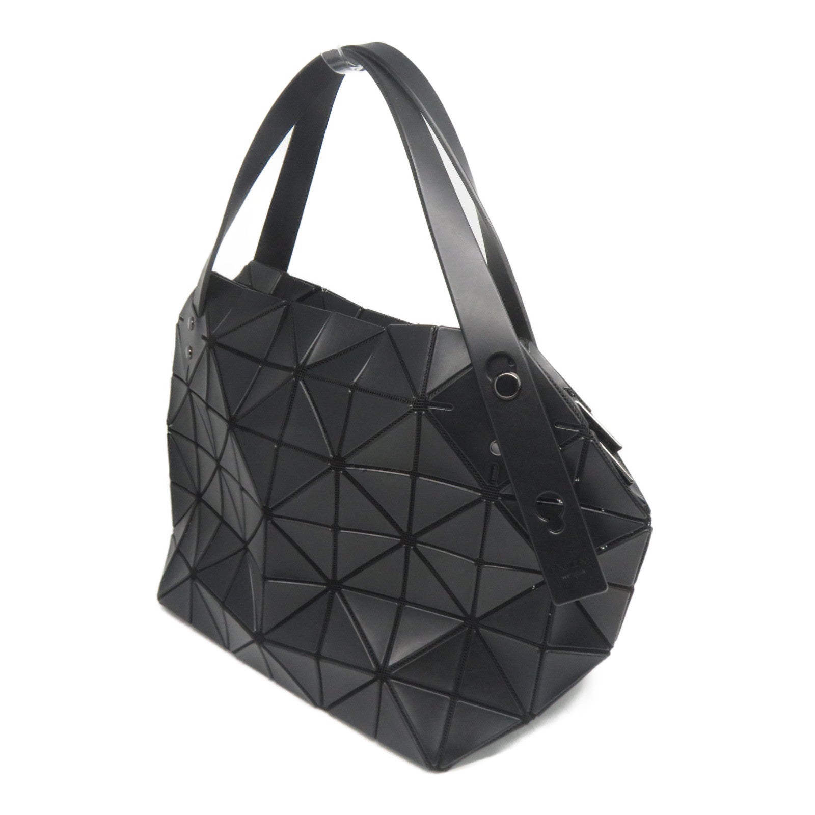 ISSEY MIYAKE PVC Bao Bao ISSEY MIYAKE Boston手挽袋黑色