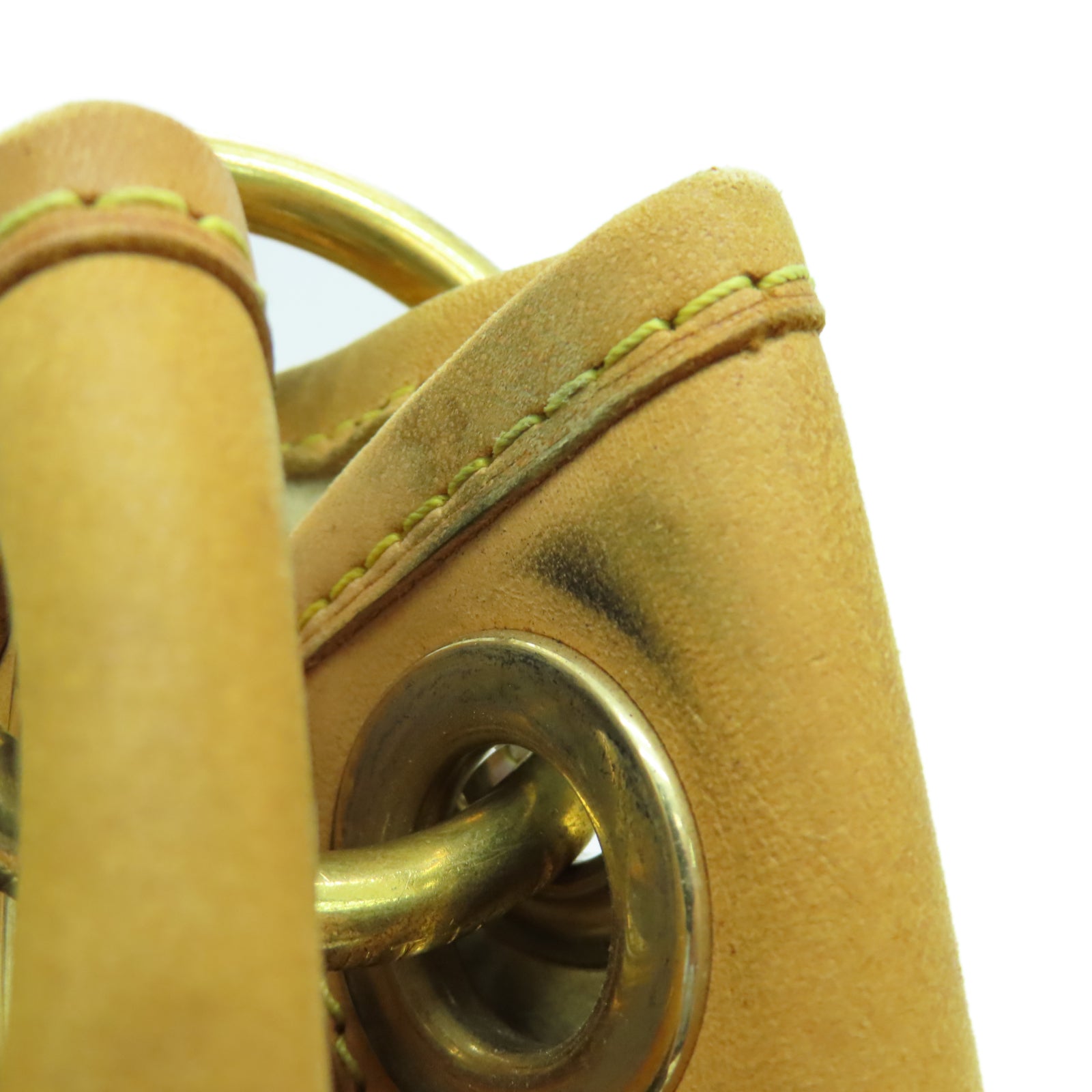 LOUIS VUITTON Monogram Galliera PM金扣肩背袋棕色