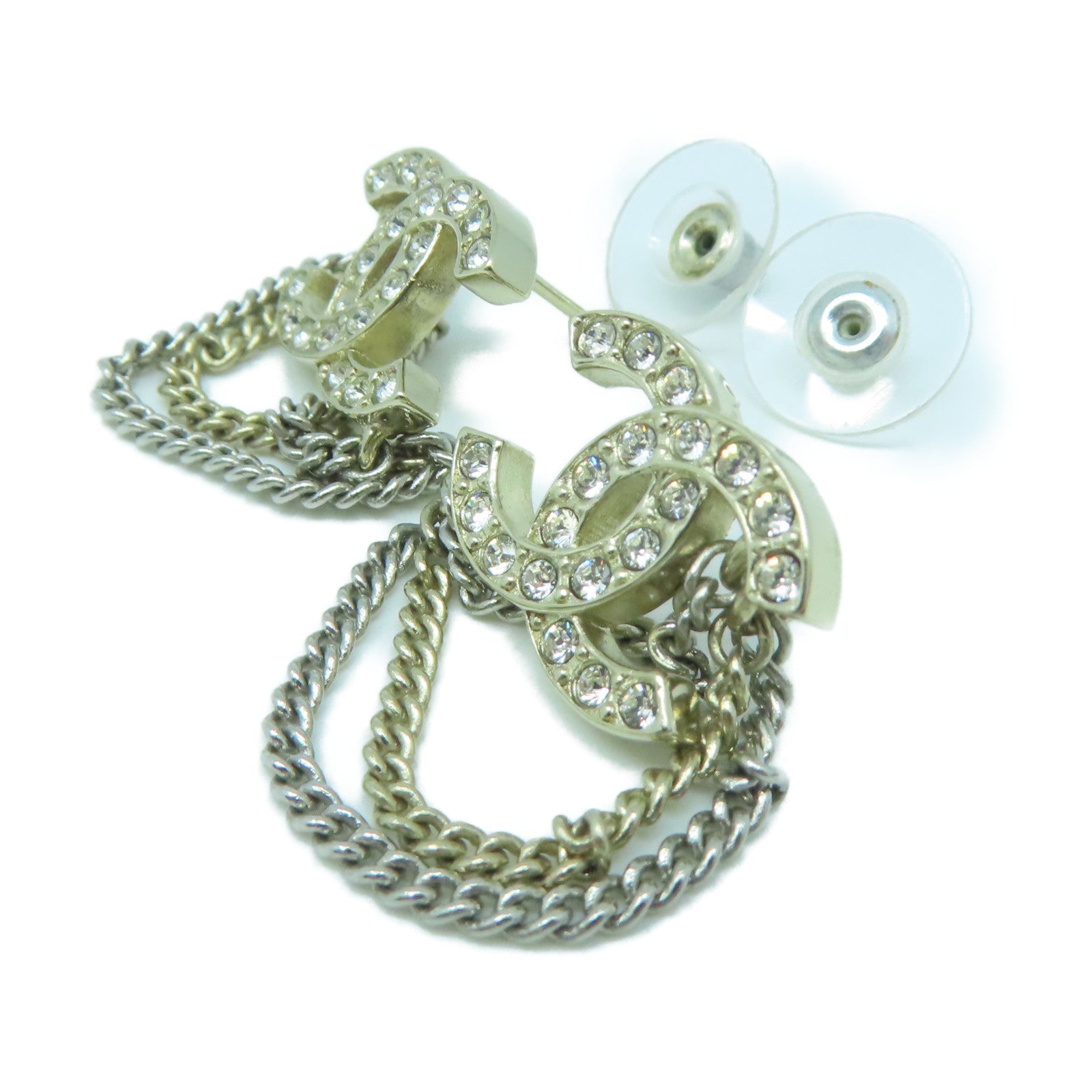 CHANEL 金屬Earrings耳環金色