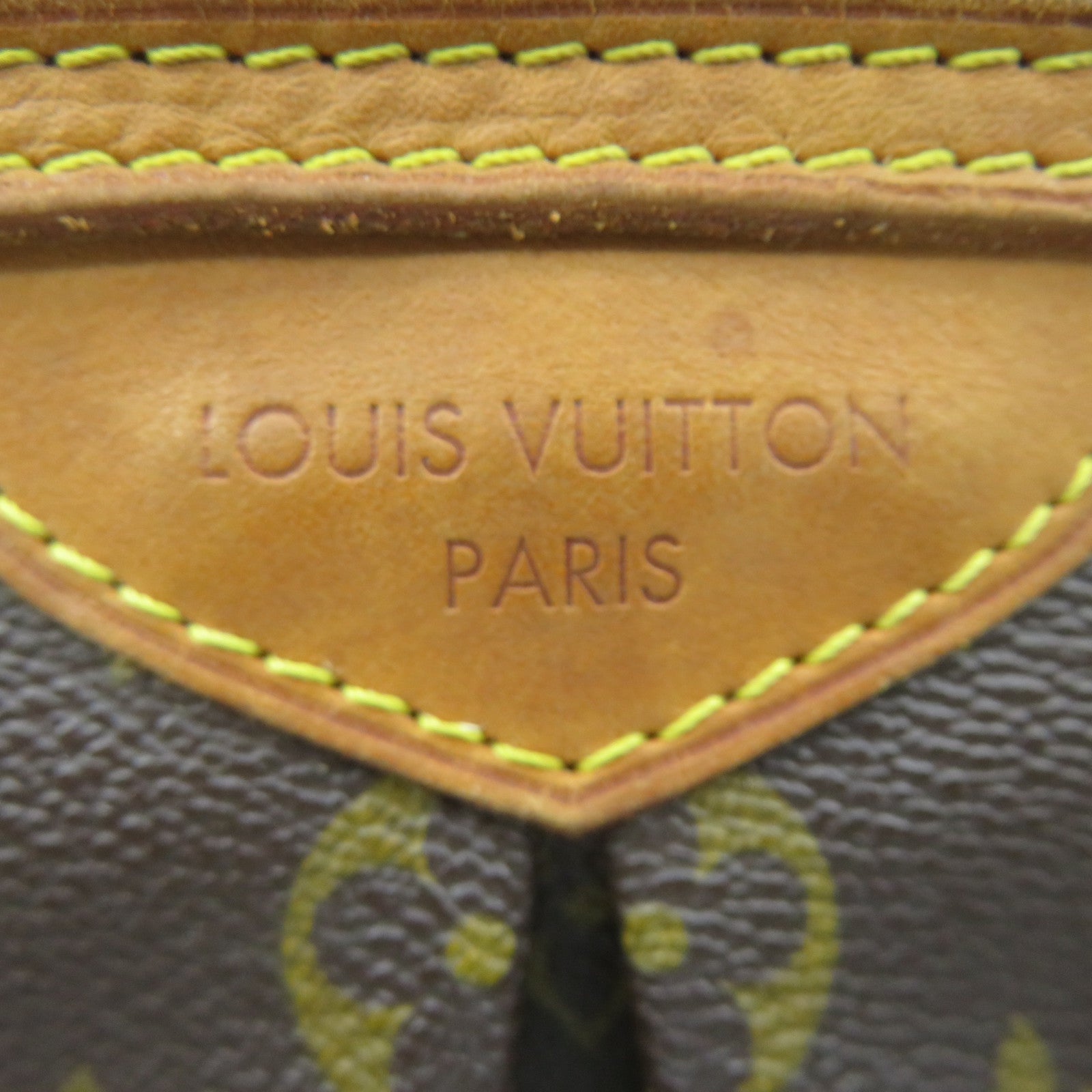 LOUIS VUITTON Monogram Palermo PM 2Way Shoulder Bag Brown