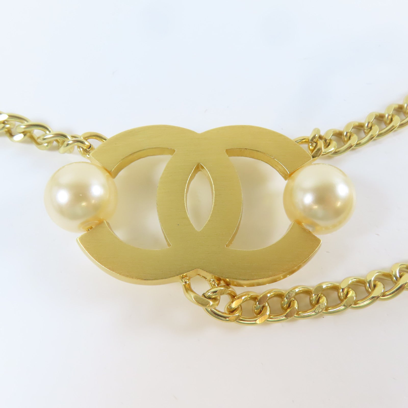 CHANEL 金屬Chain Belt腰帶金色
