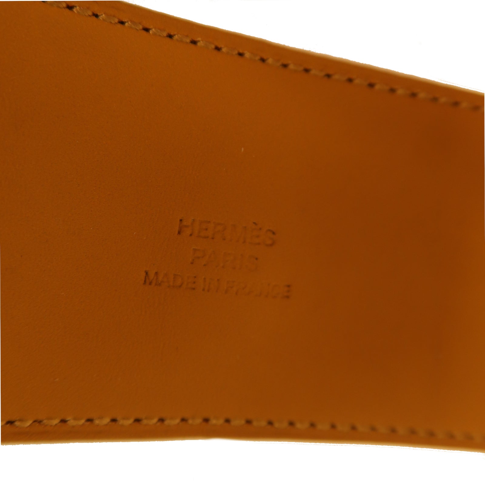 HERMES Swift皮革CDC Bracelet銀扣手鐲紅色