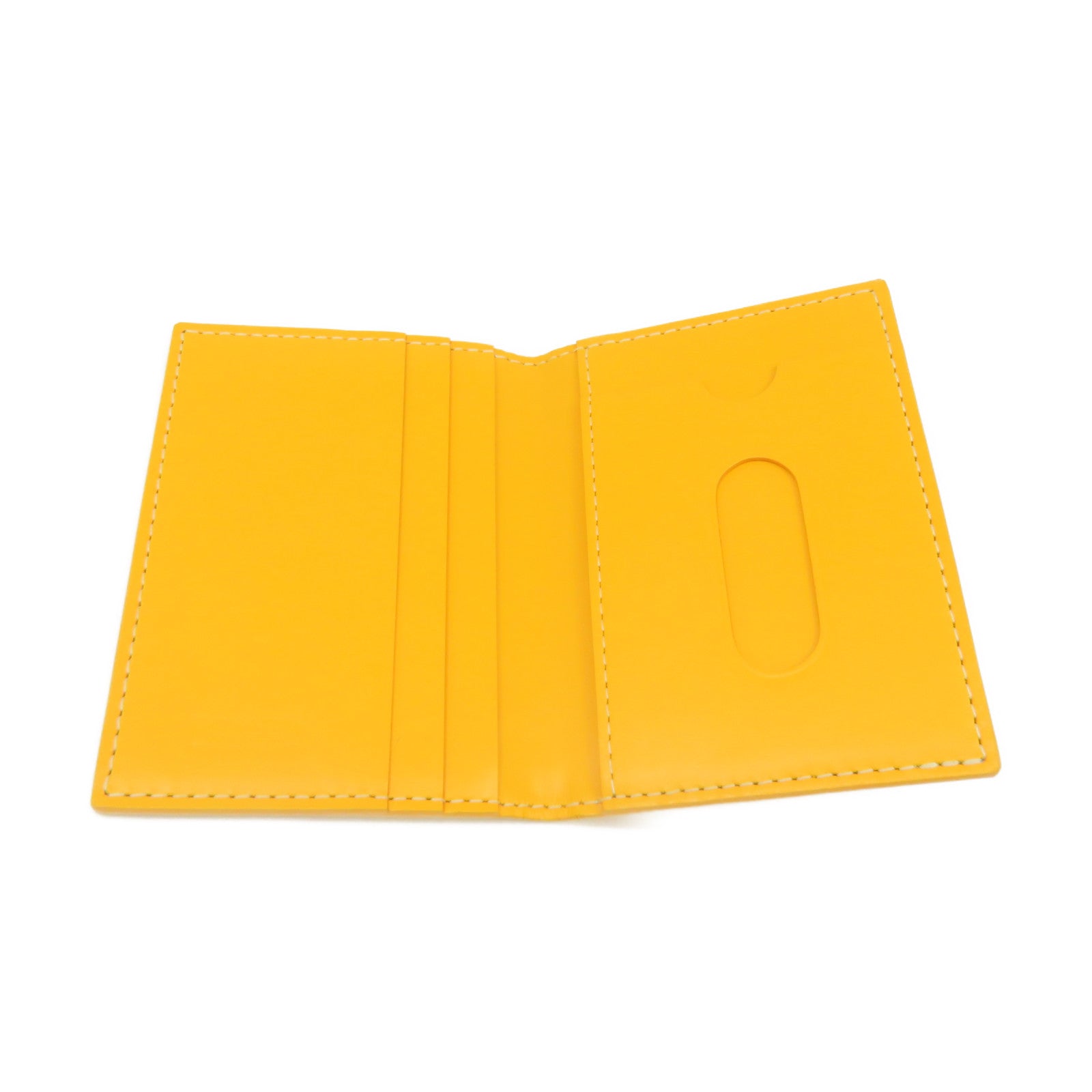 GOYARD PVC Card Case yellow